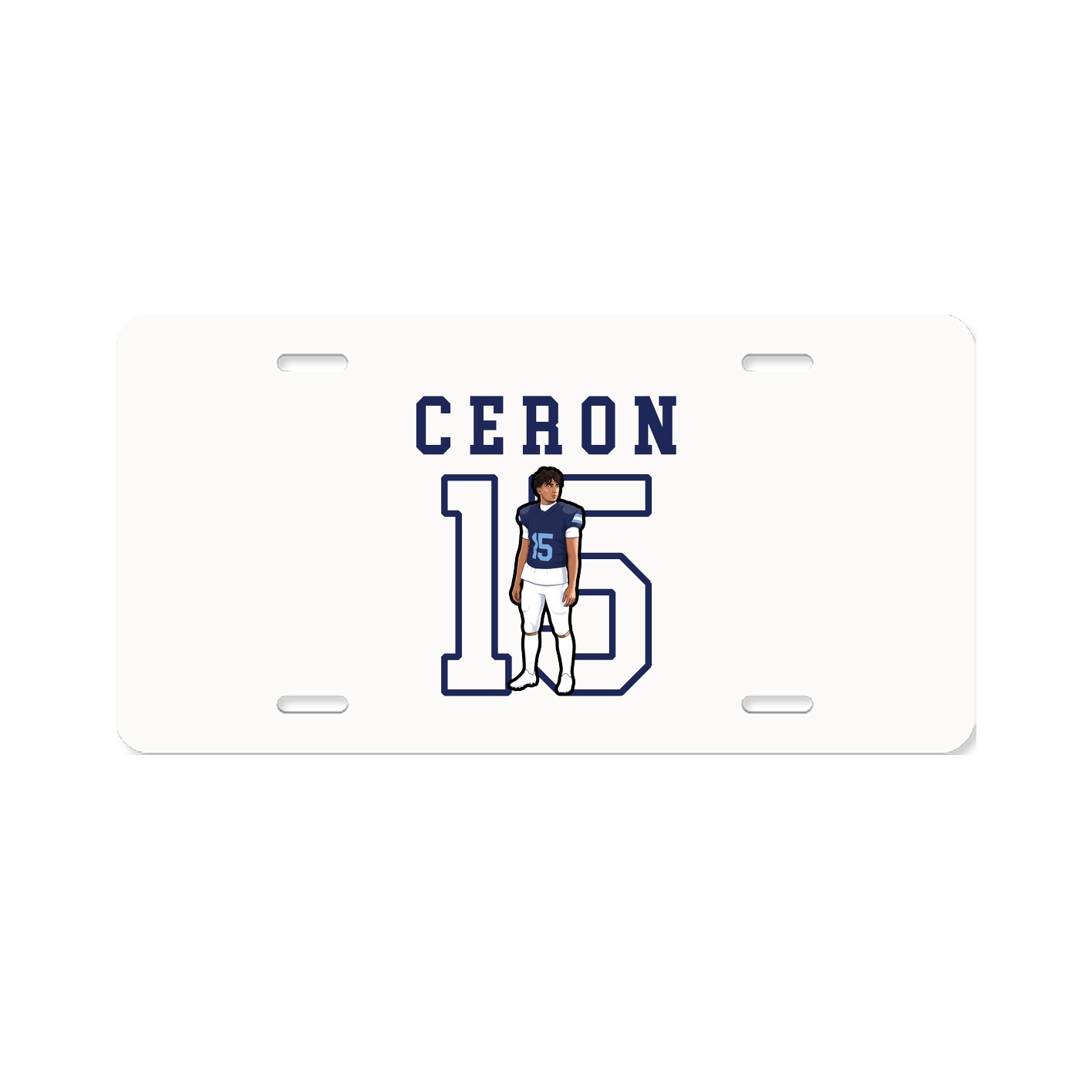 License Plate — Shirsey in Classic