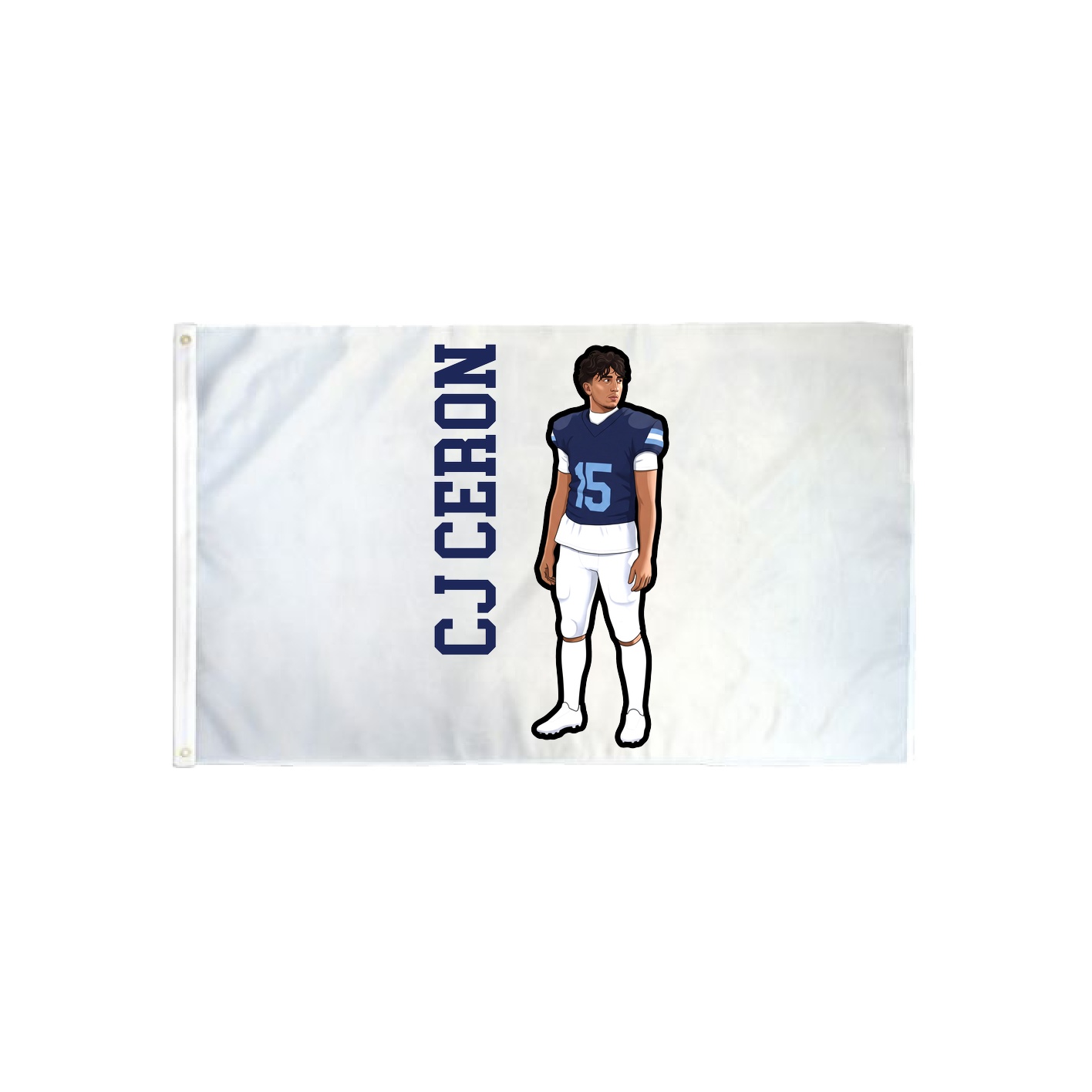 3x5 Flag — Name Vertical in Classic