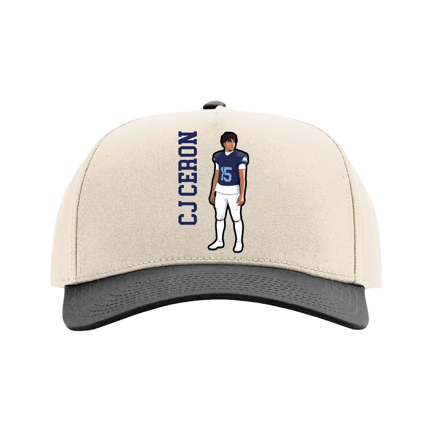 Full Fabric Five-Panel Champ Cap