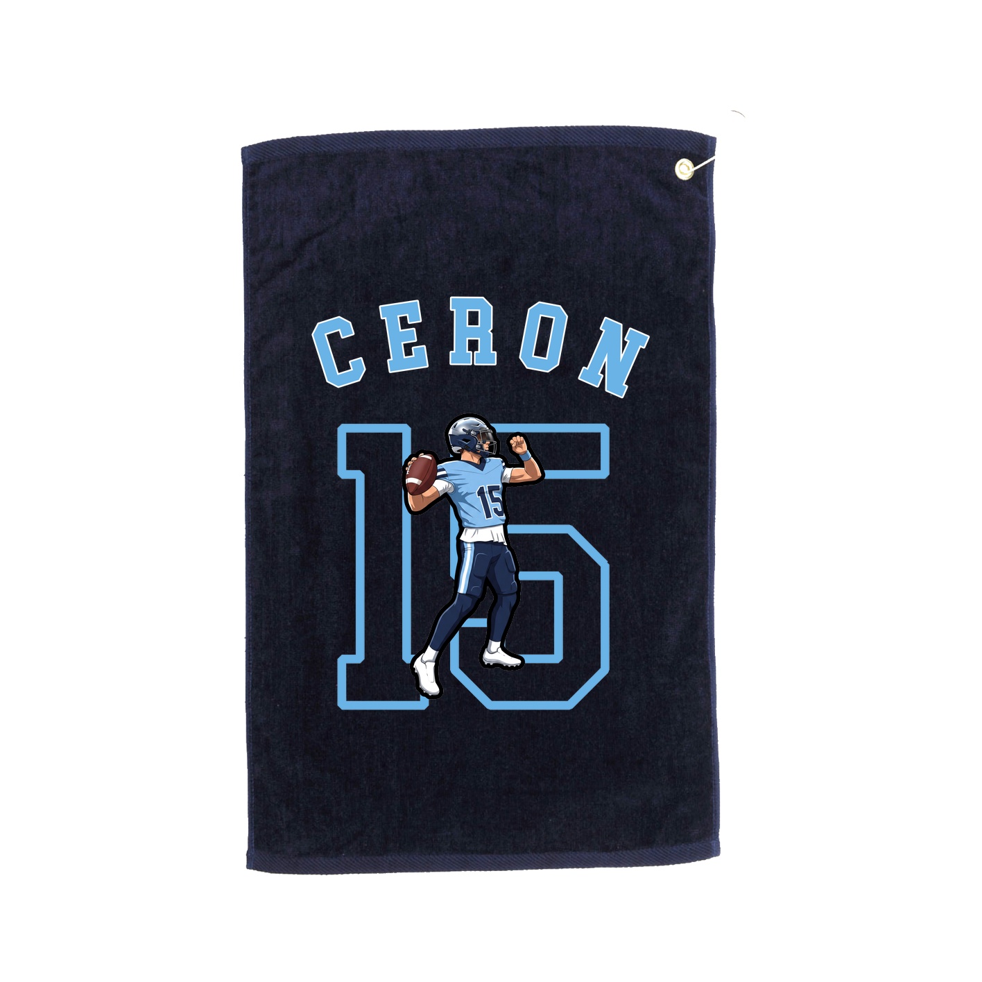 Golf Towel — Shirsey Arch in Navy