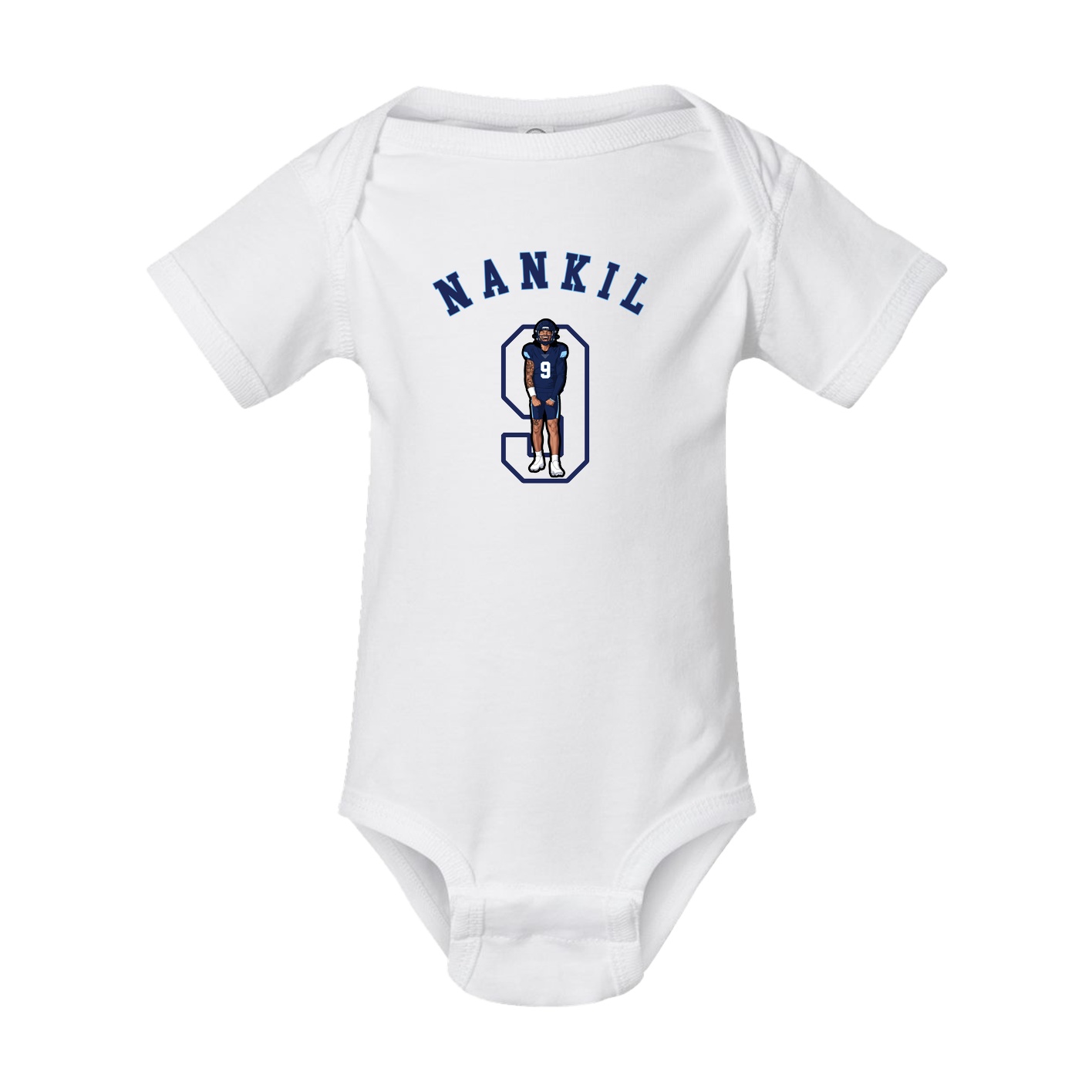 Baby Onesie — Shirsey Arch in White