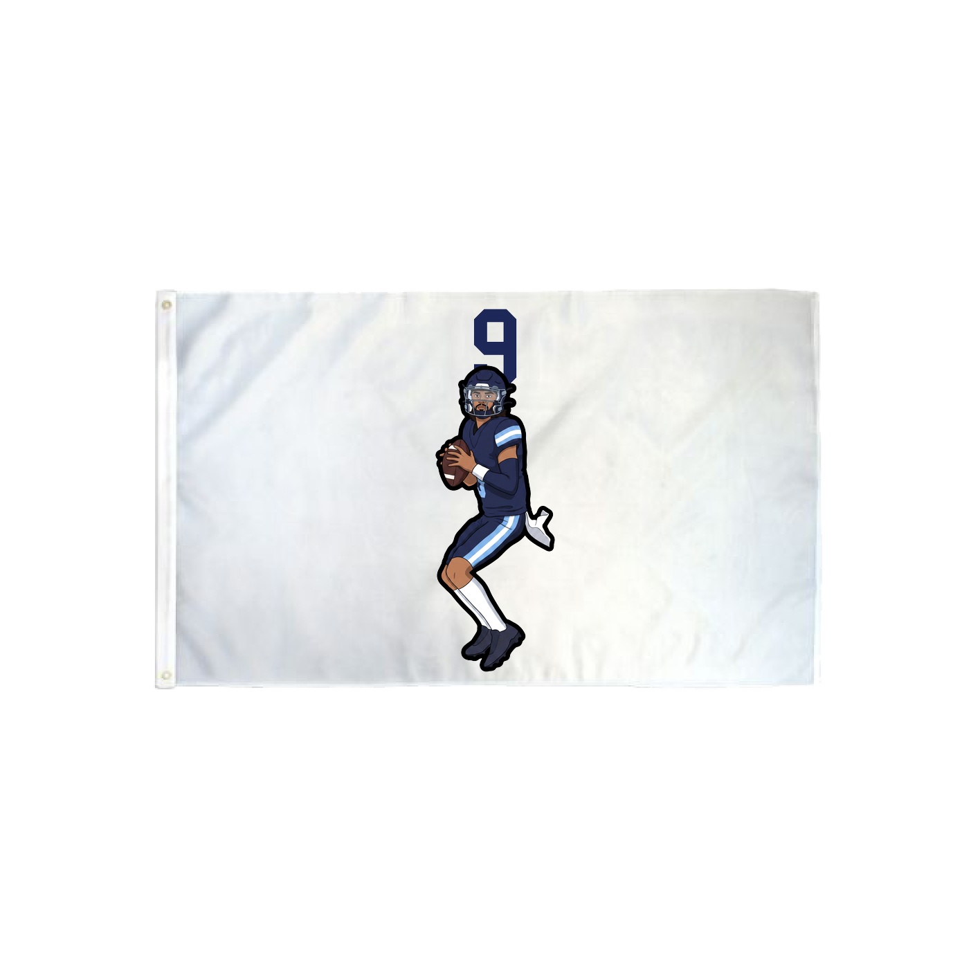 3x5 Flag — Number Top in Classic