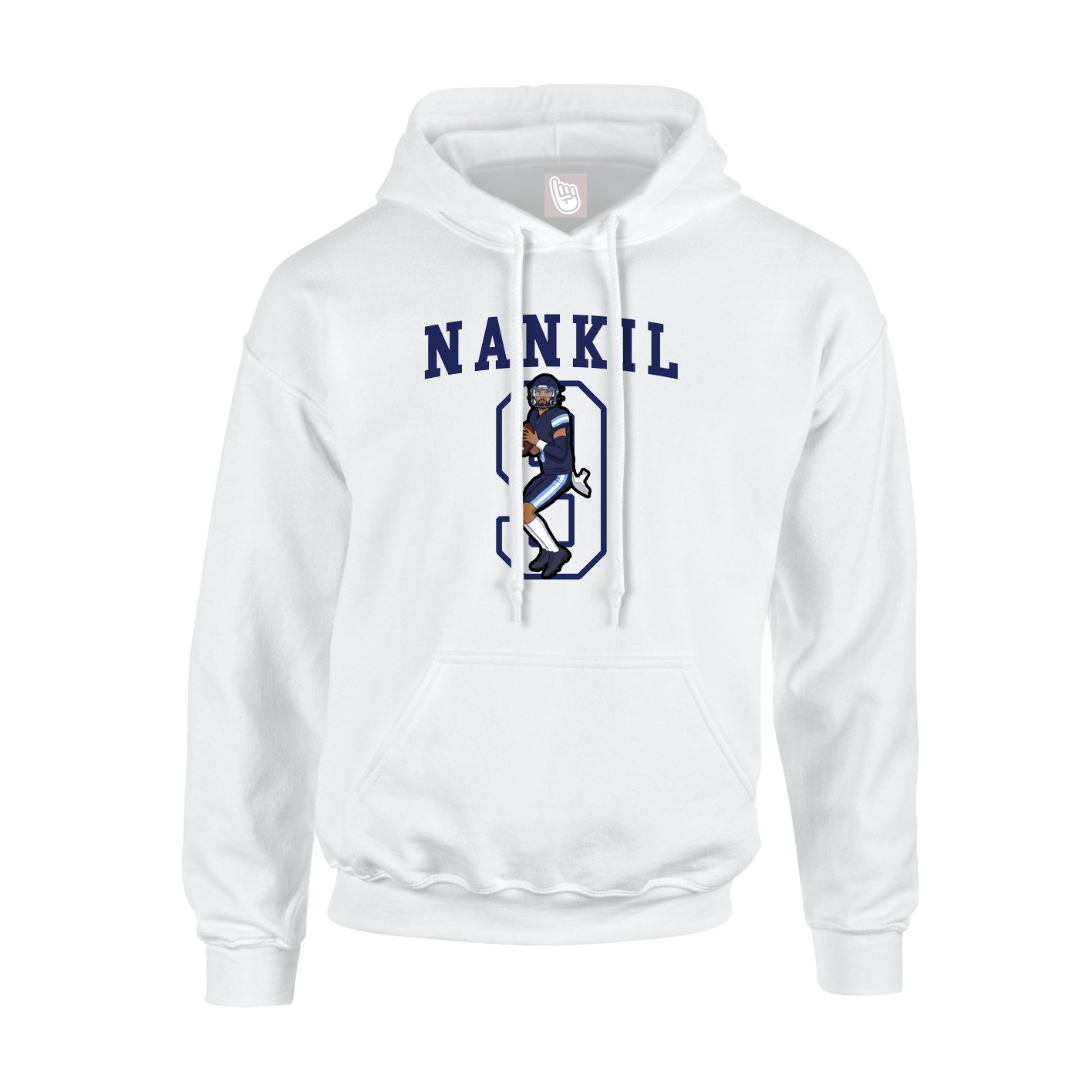 Hoodie — Shirsey in White