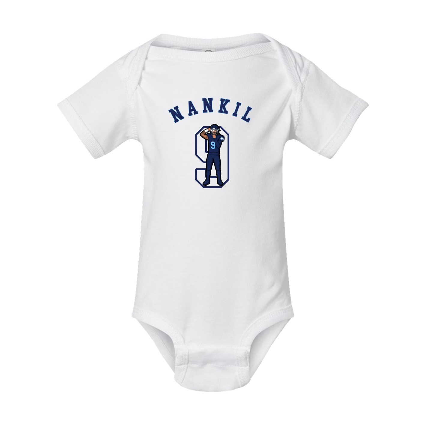 Baby Onesie — Shirsey Arch in White