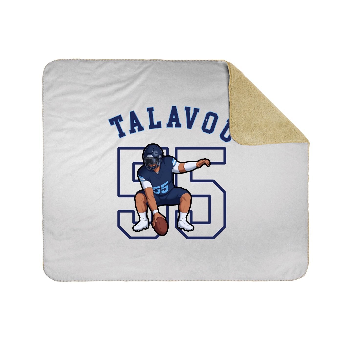 Throw Blanket — Shirsey Arch in White