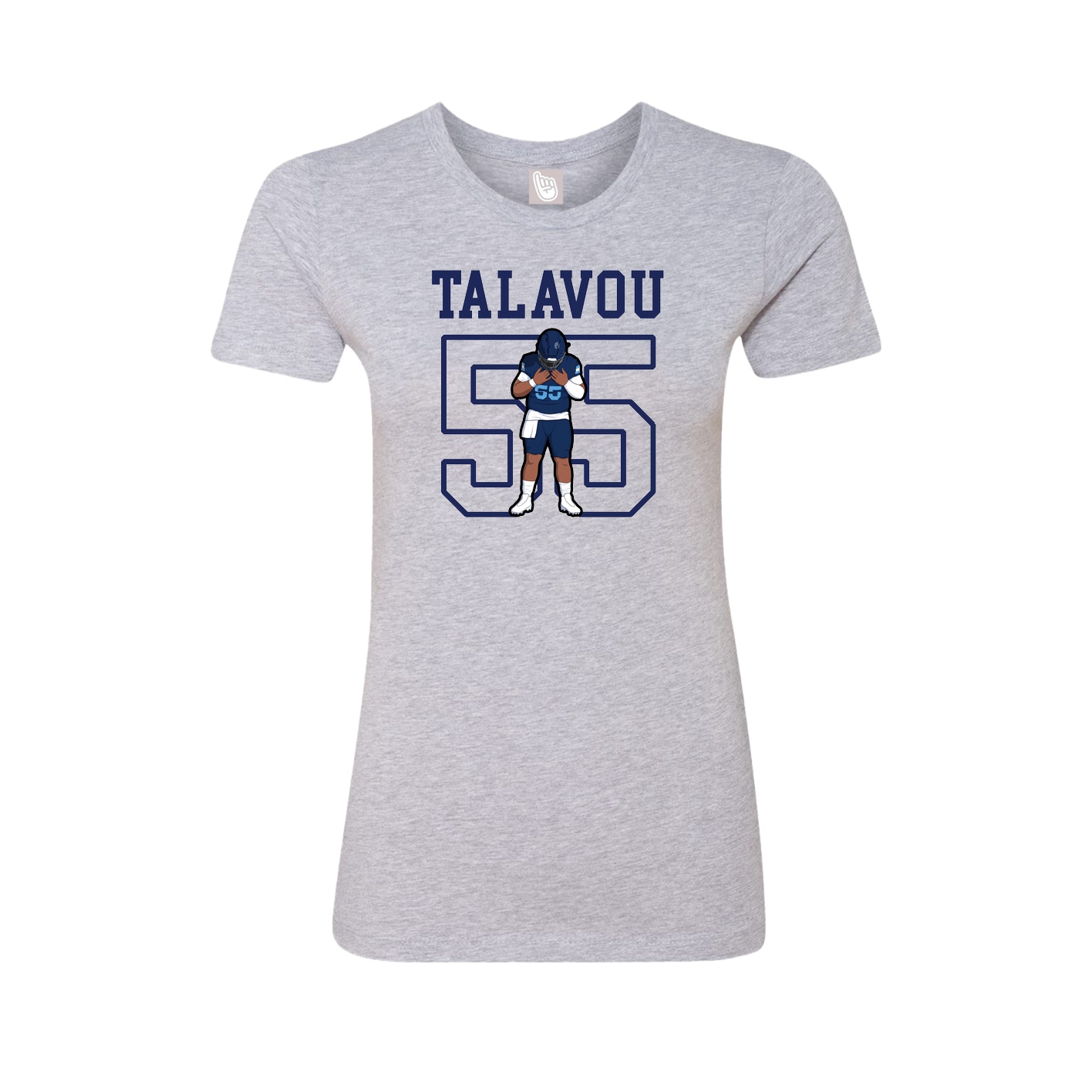 Fitted Women's Tee — Shirsey in Grey