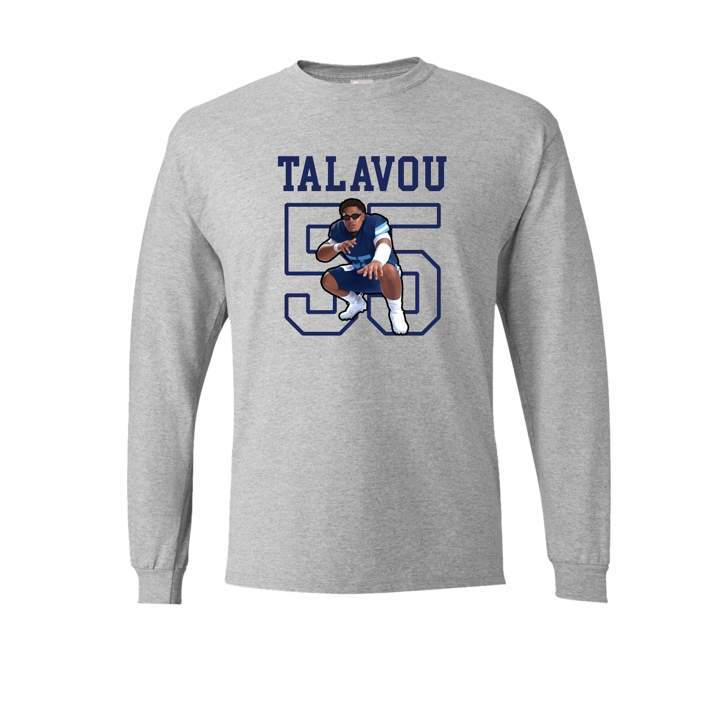 Long Sleeve Tee — Shirsey in Grey