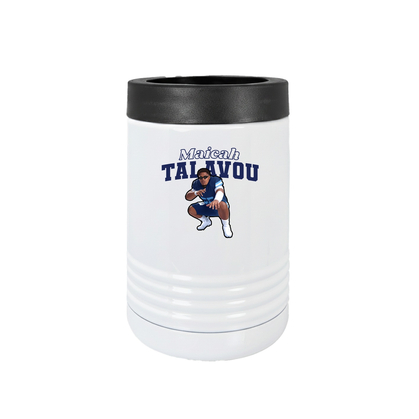 Beverage Holder — Name Arch in White