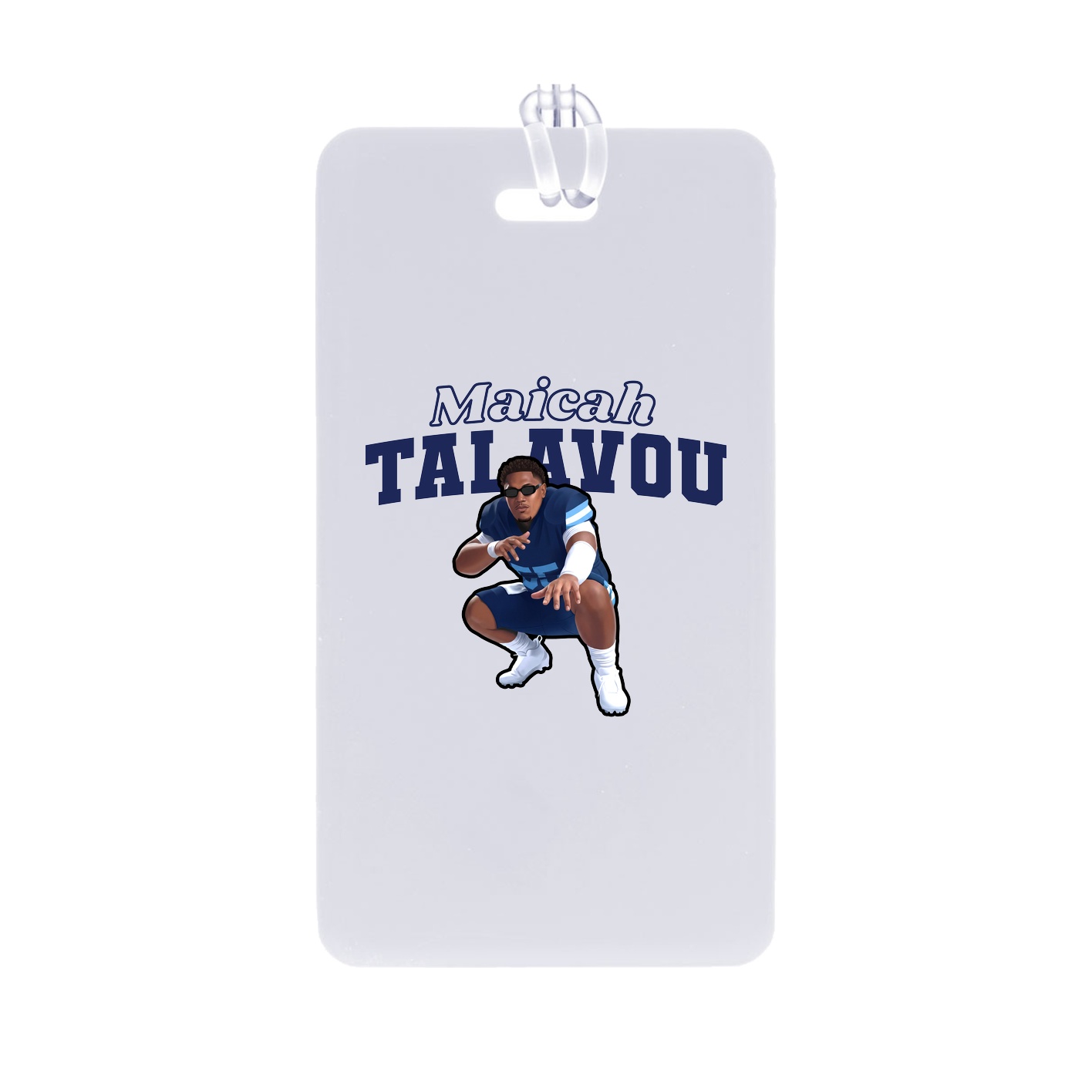 Bag Tag — Name Arch in Classic