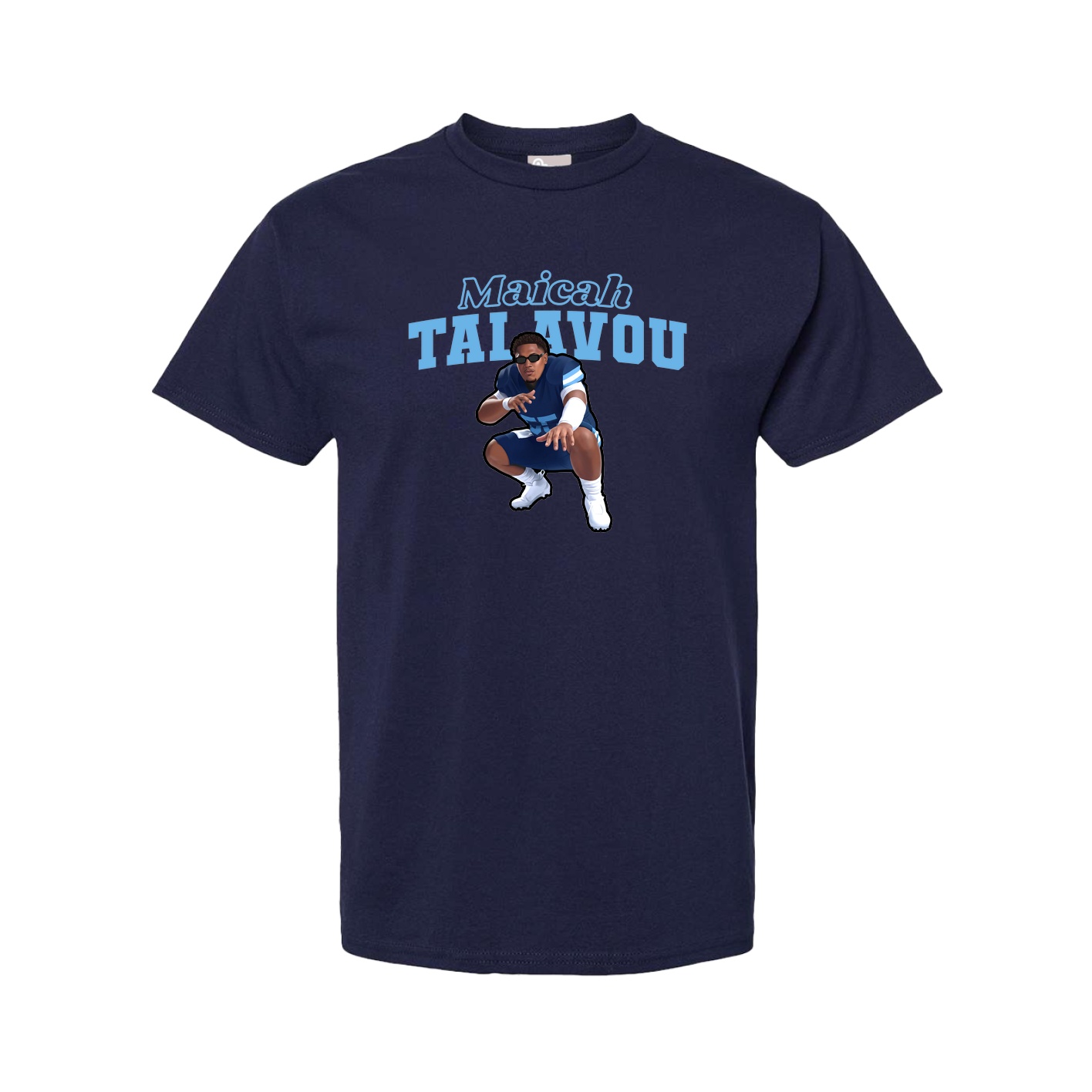 Tee — Name Arch in Navy