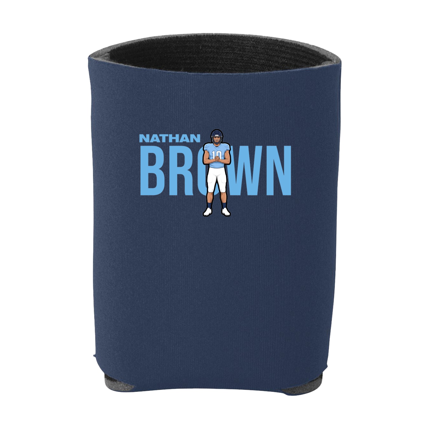 Can Holder — Player Name in Navy