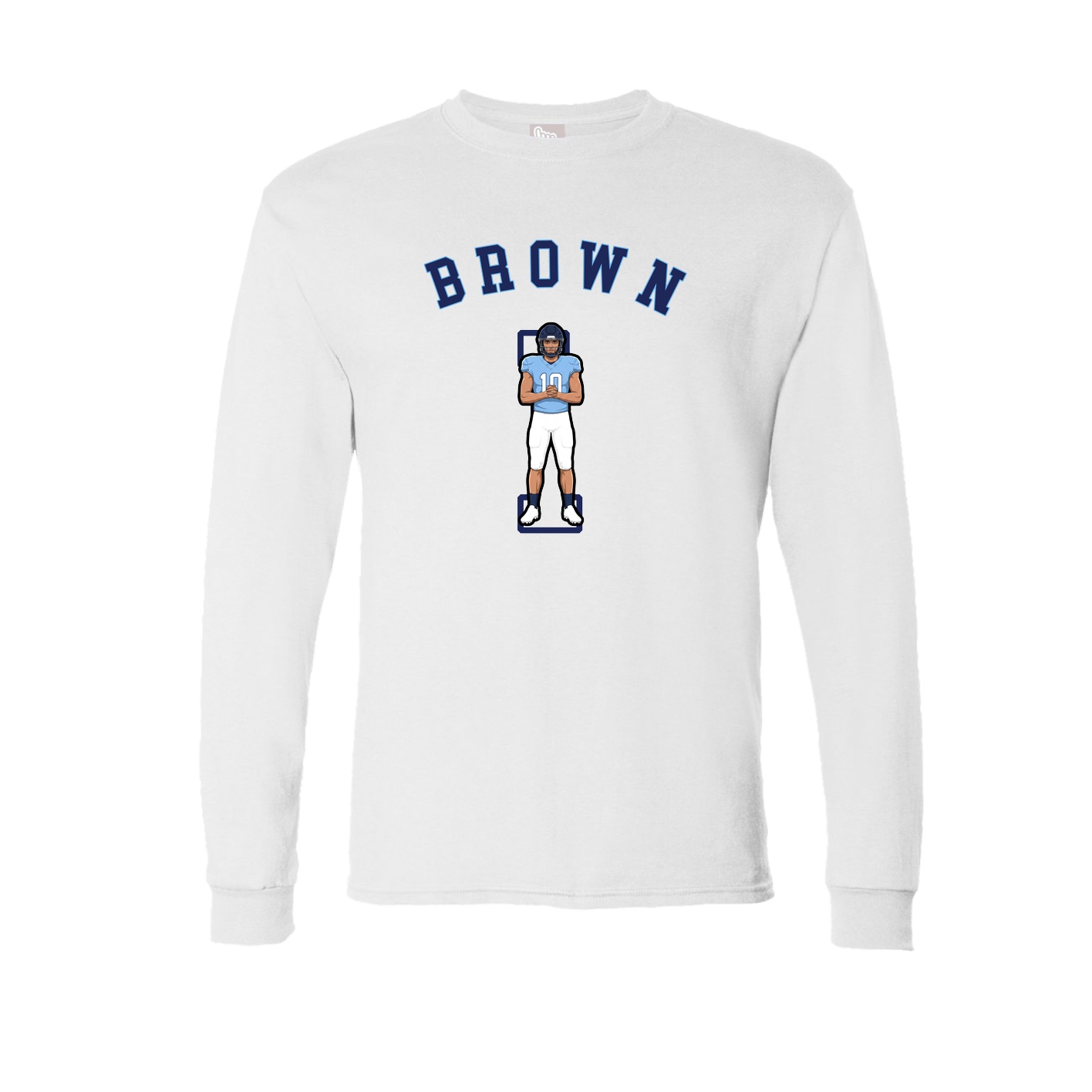 Long Sleeve Tee — Shirsey Arch in White