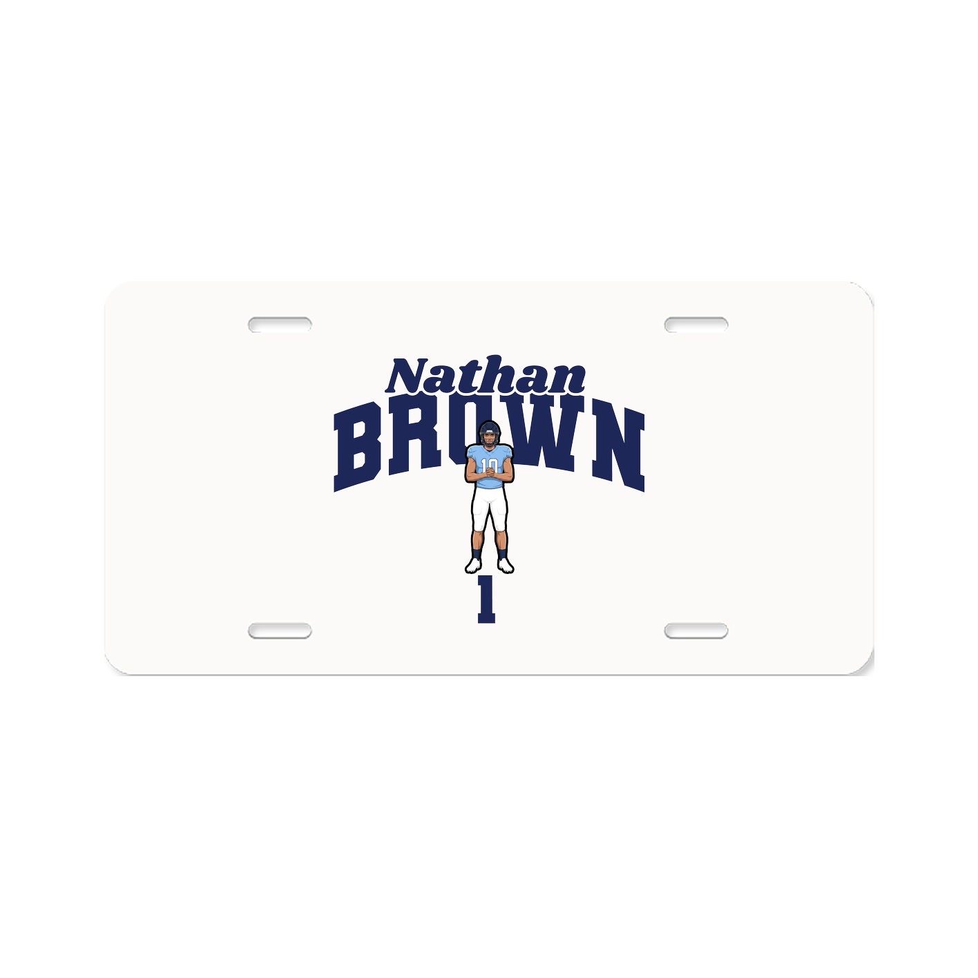 License Plate — Signature Arch in Classic