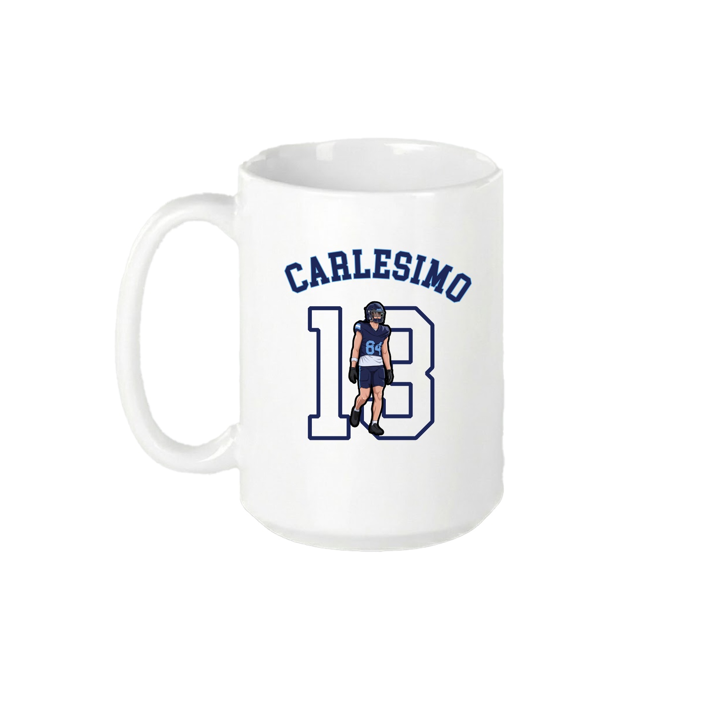 15oz Coffee Mug — Shirsey Arch in White