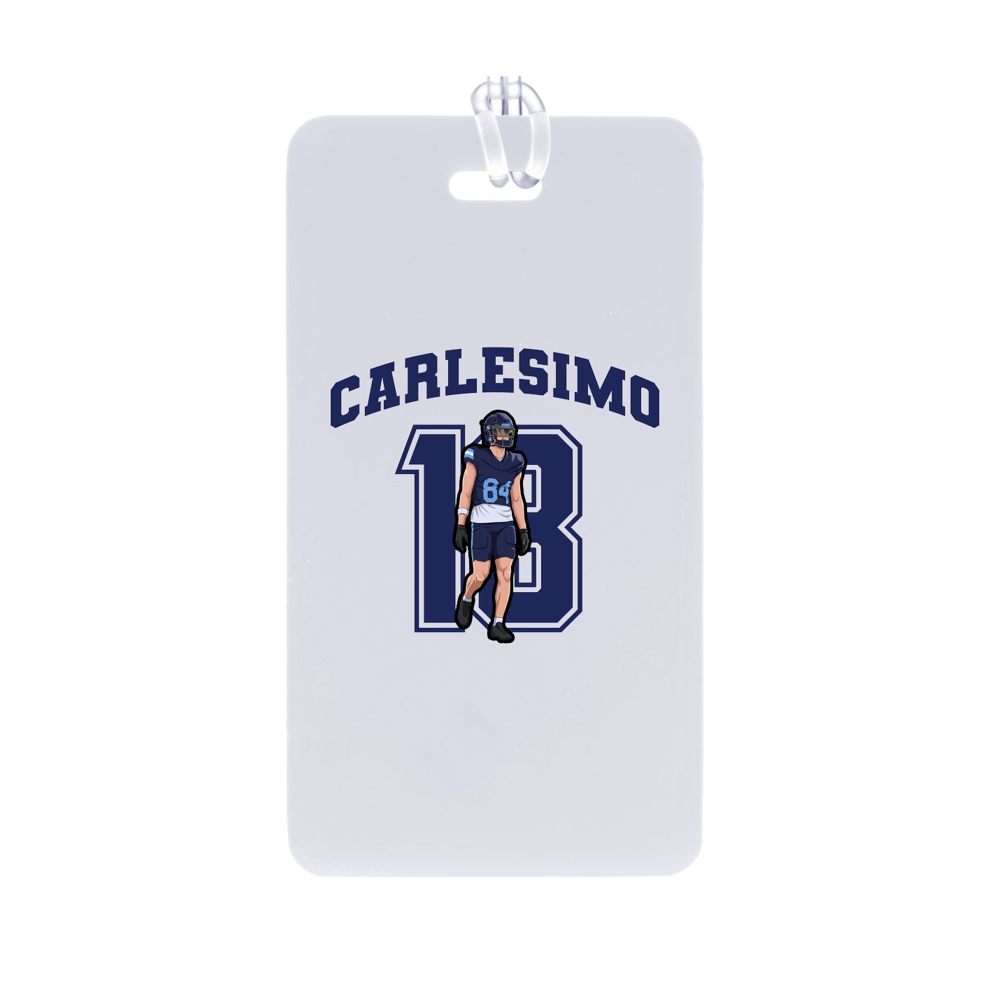 Bag Tag — Number in Classic