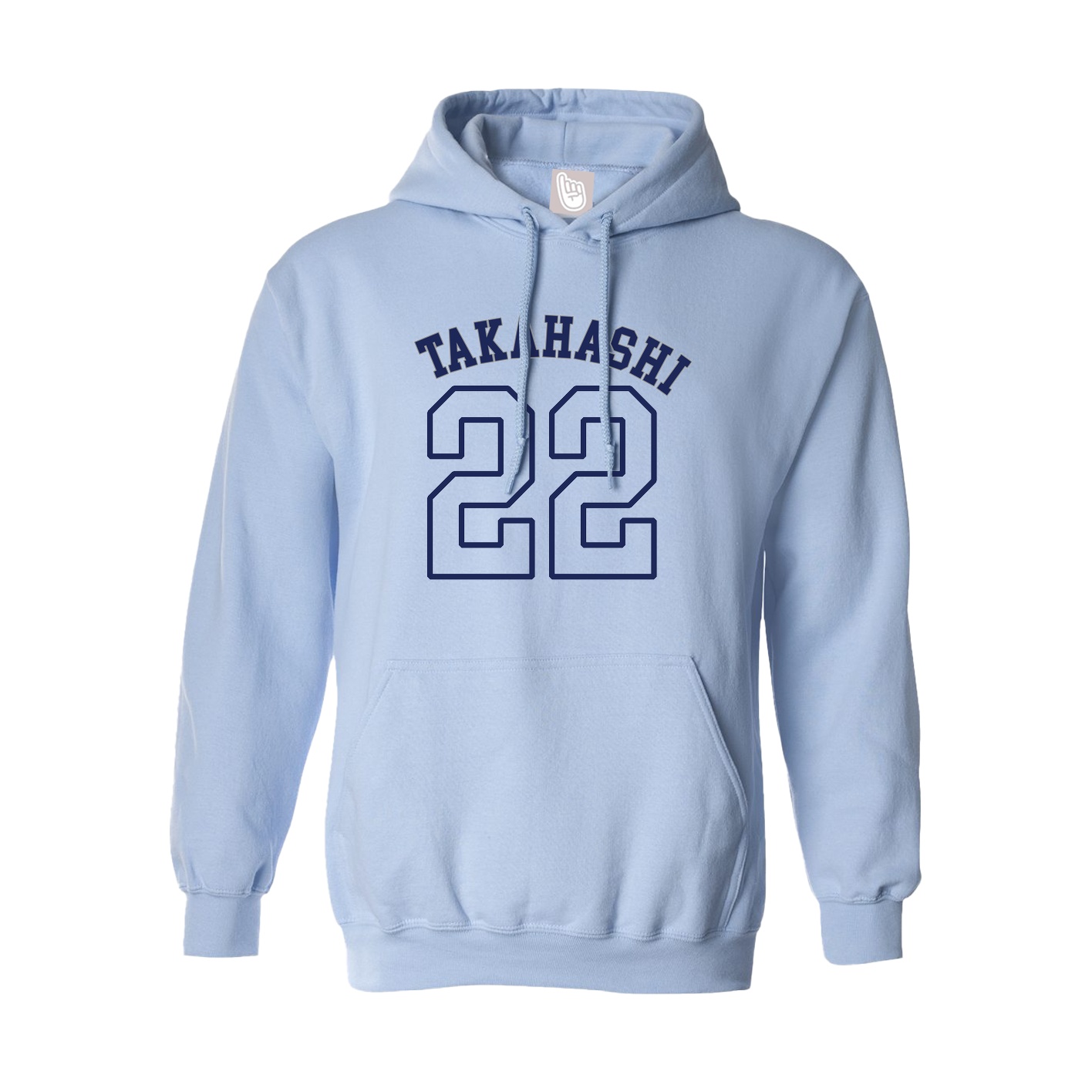 Hoodie — Shirsey Arch in Light Blue
