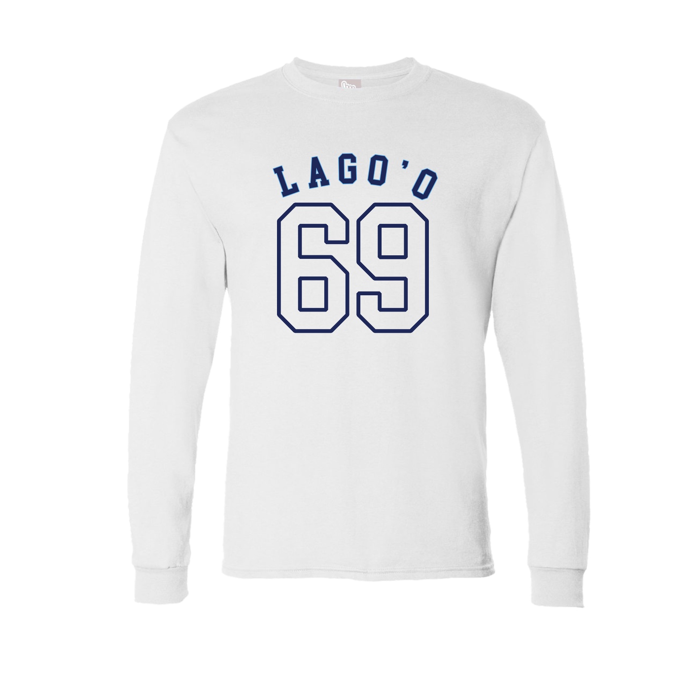 Long Sleeve Tee — Shirsey Arch in White