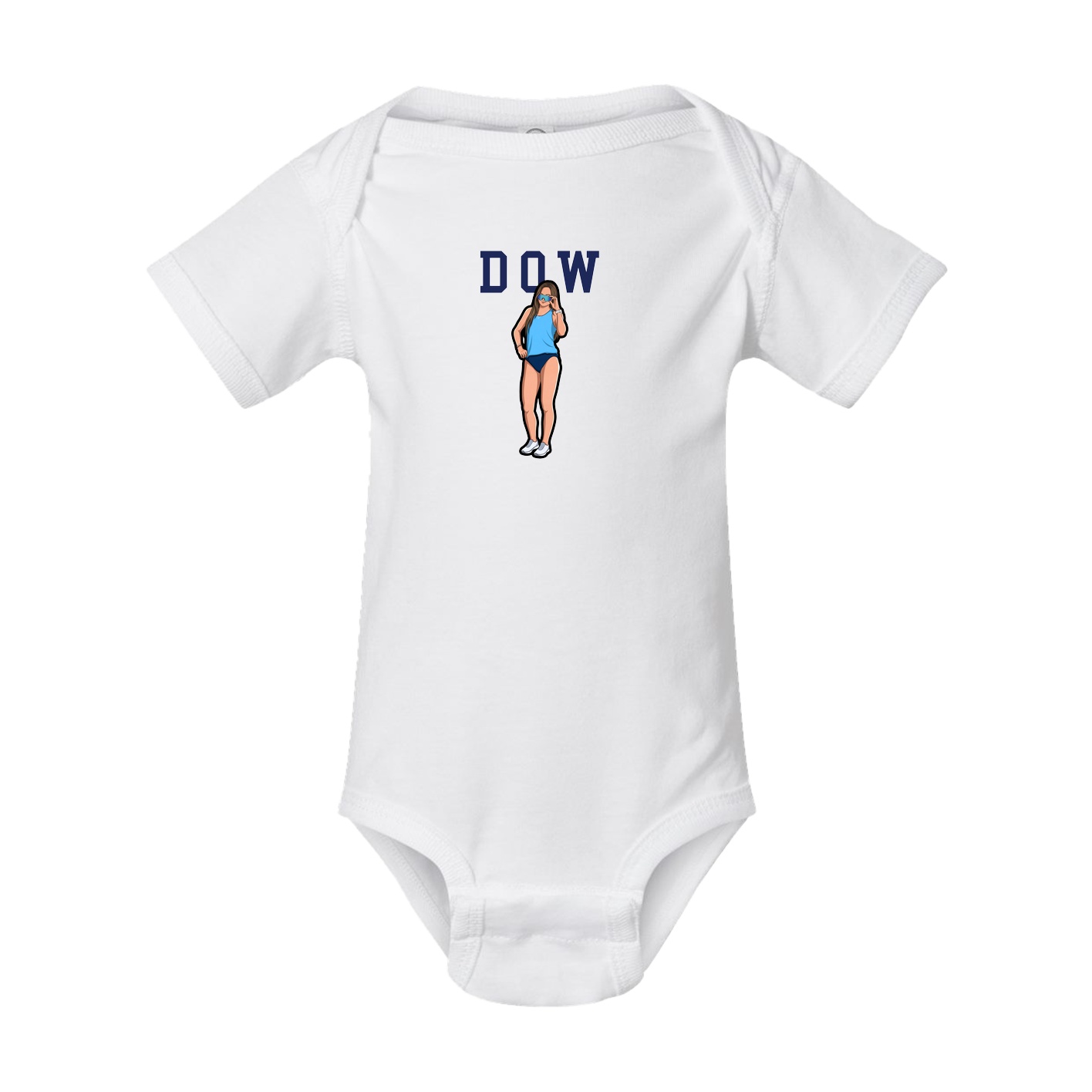 Baby Onesie — Shirsey in White