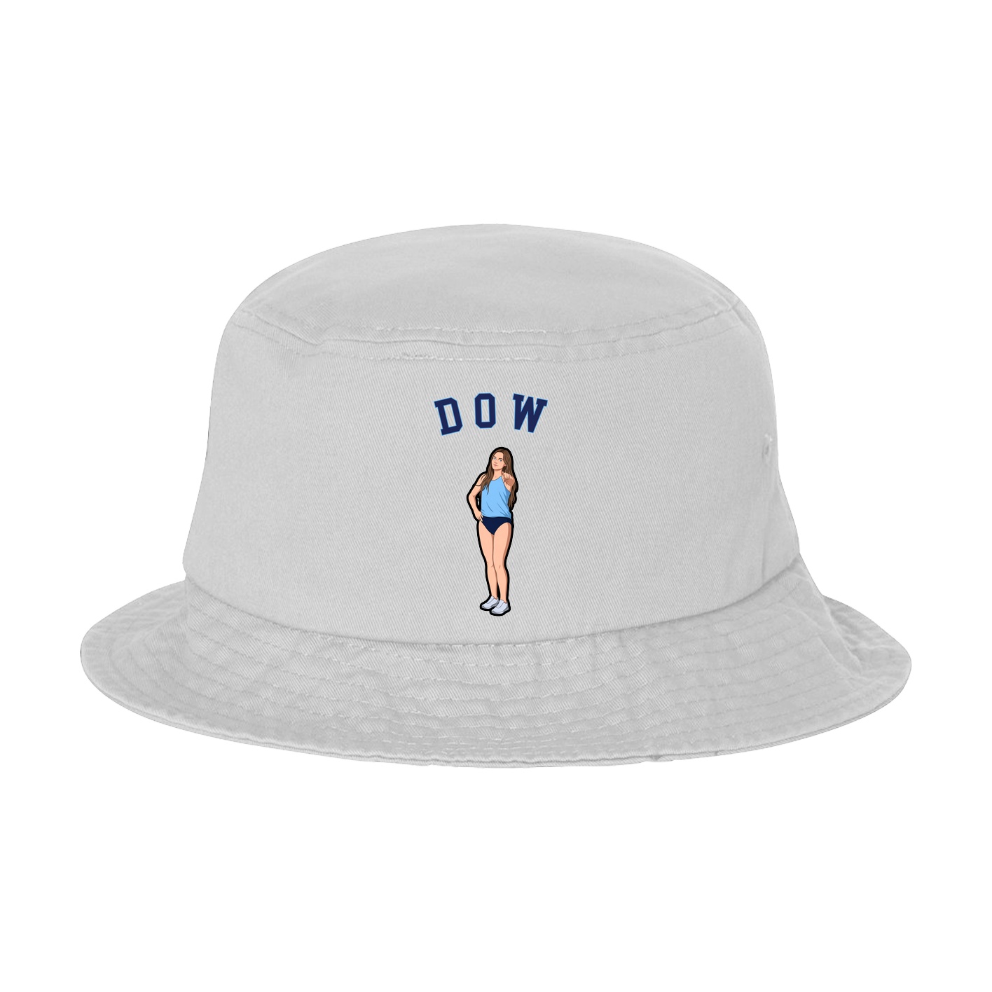 Bucket Cap — Shirsey Arch in White
