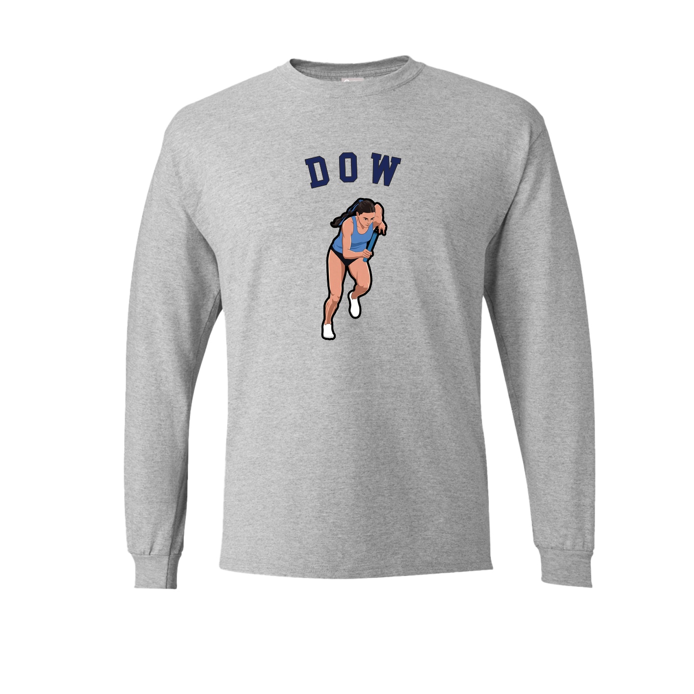 Long Sleeve Tee — Shirsey Arch in Grey