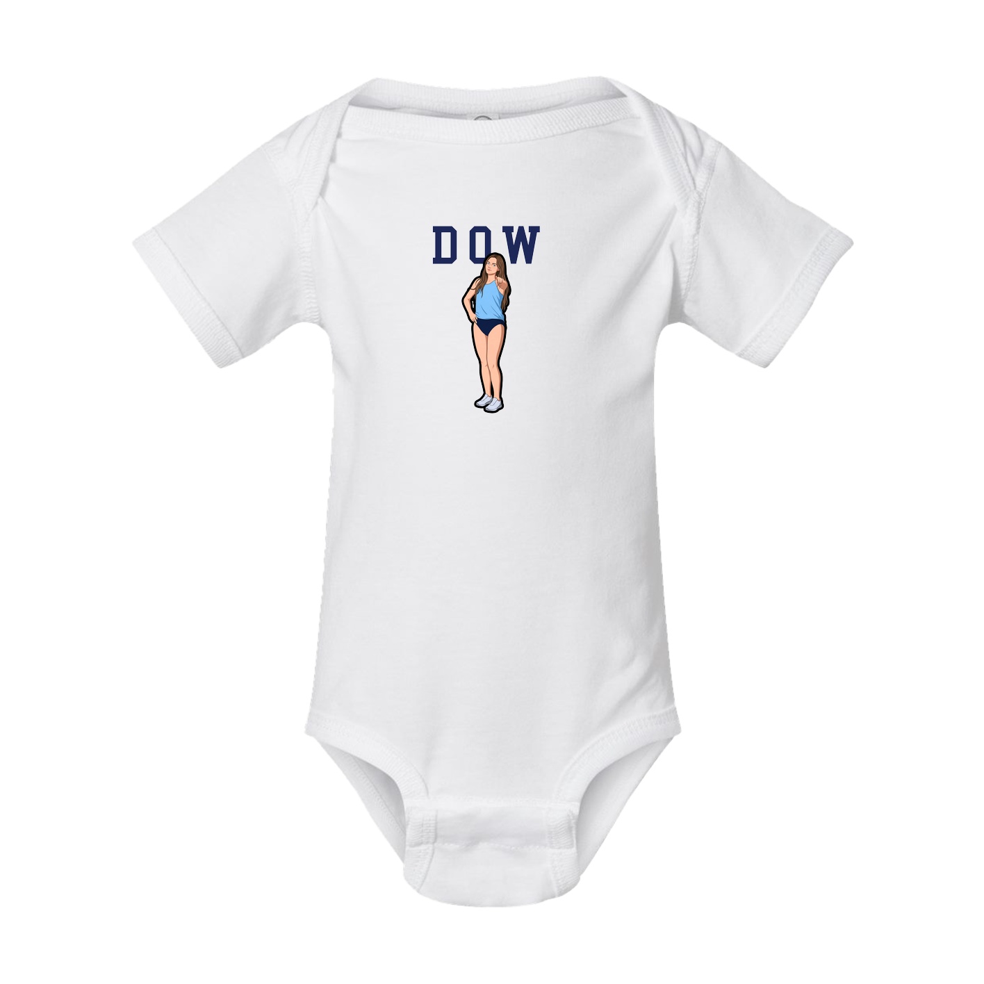 Baby Onesie — Shirsey in White
