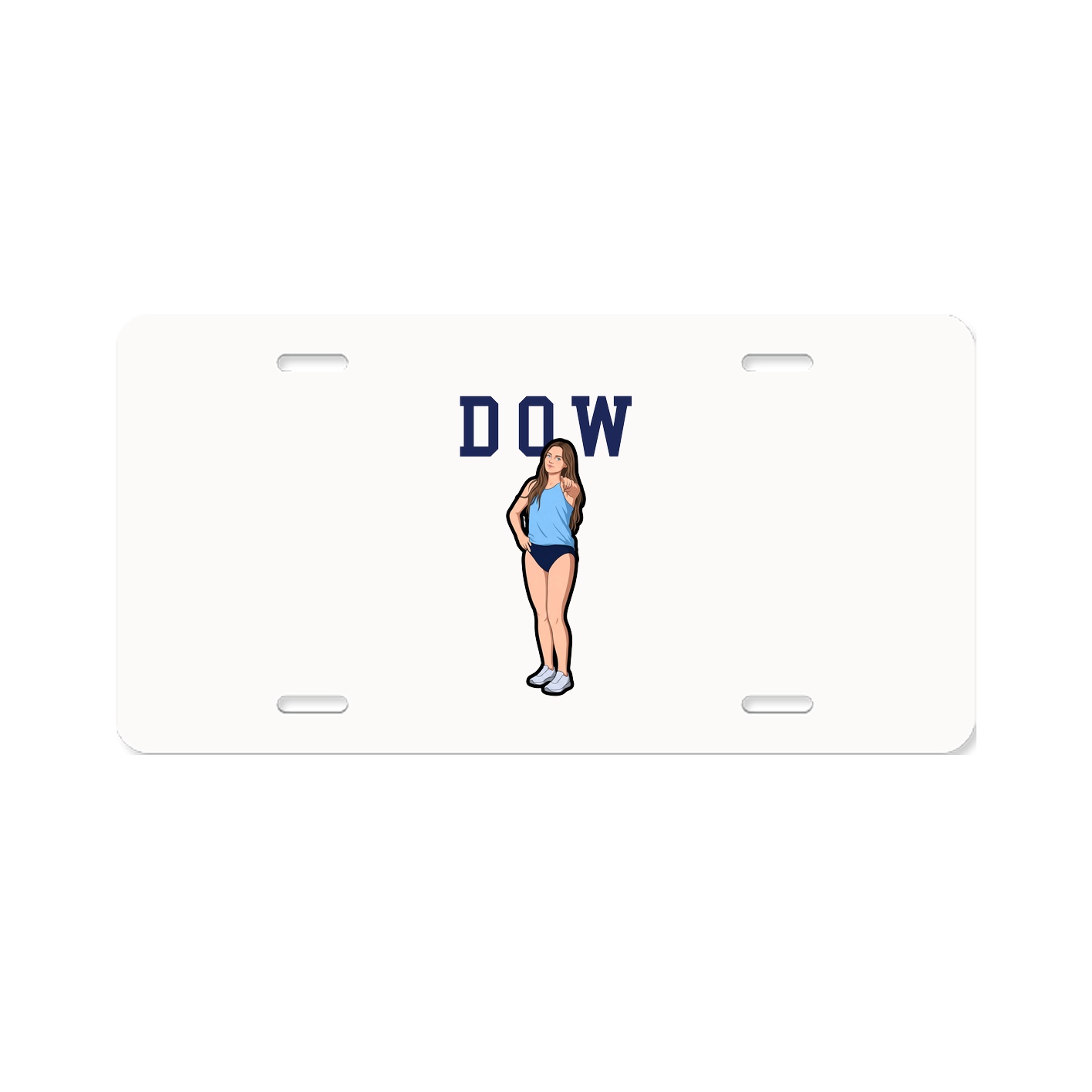 License Plate — Shirsey in Classic