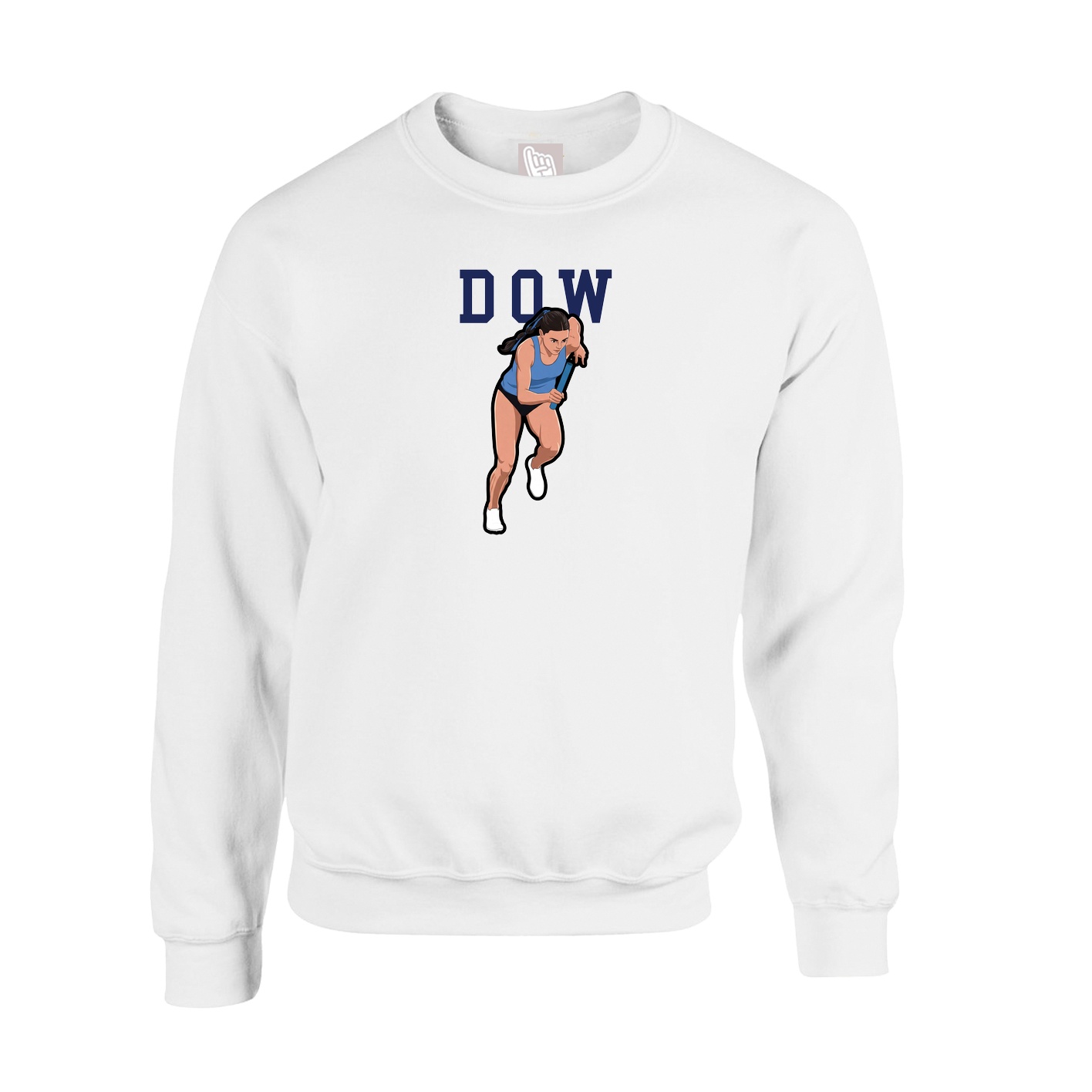 Fleece Crew — Shirsey in White