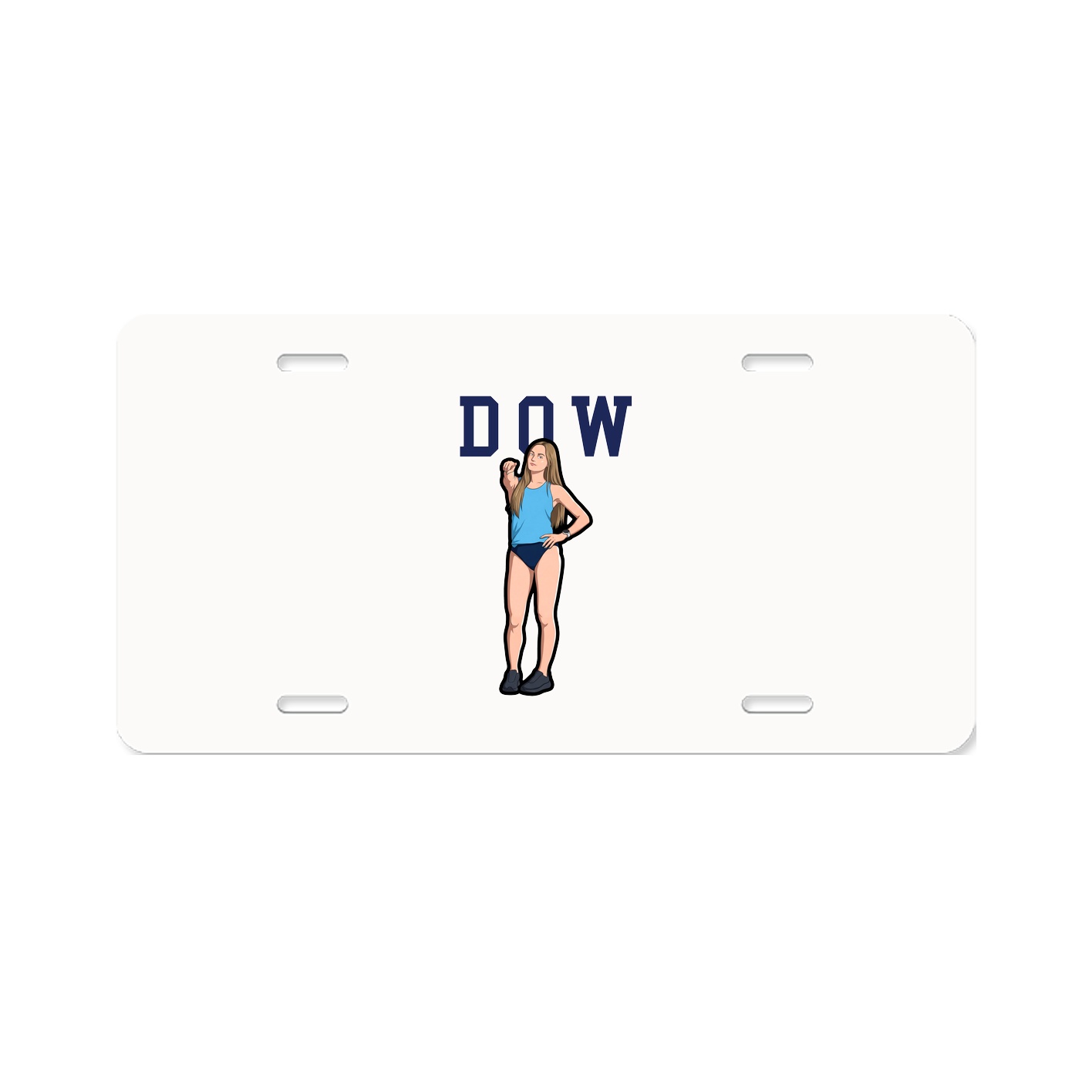 License Plate — Shirsey in Classic