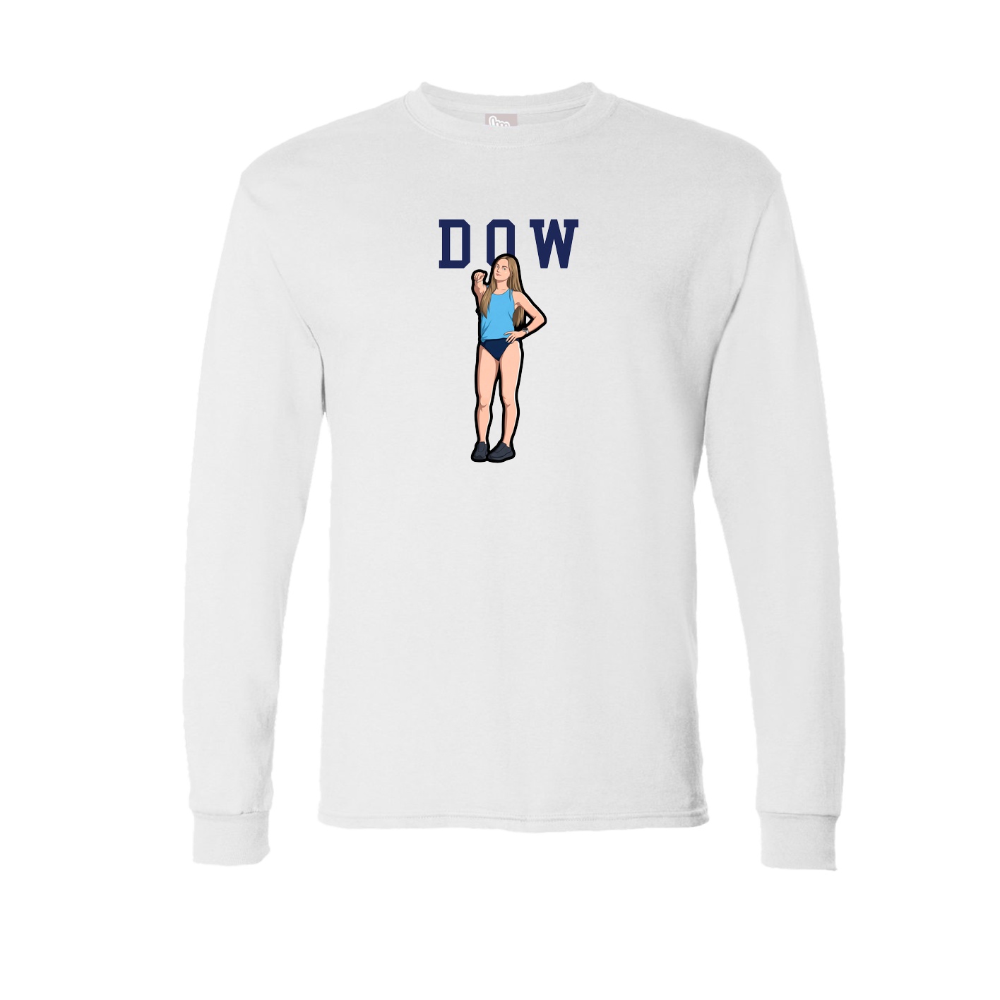 Long Sleeve Tee — Shirsey in White
