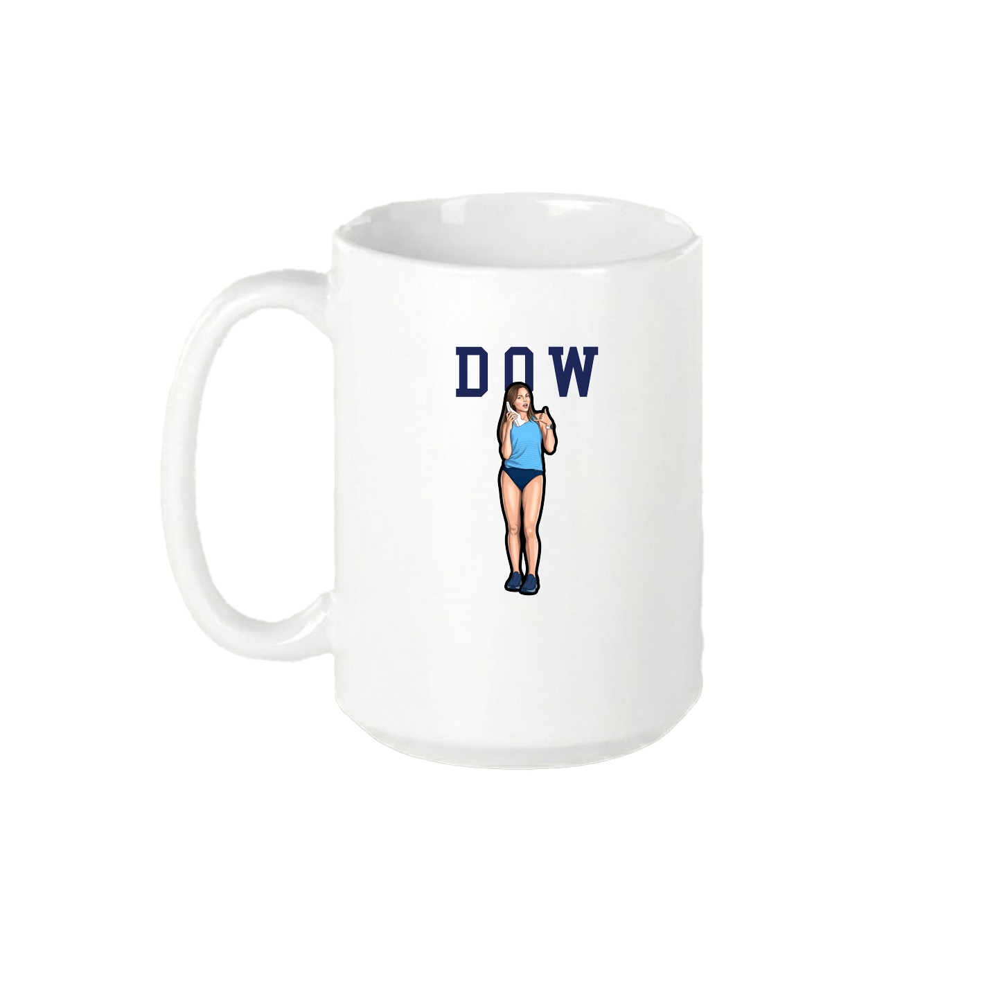 15oz Coffee Mug — Shirsey in White