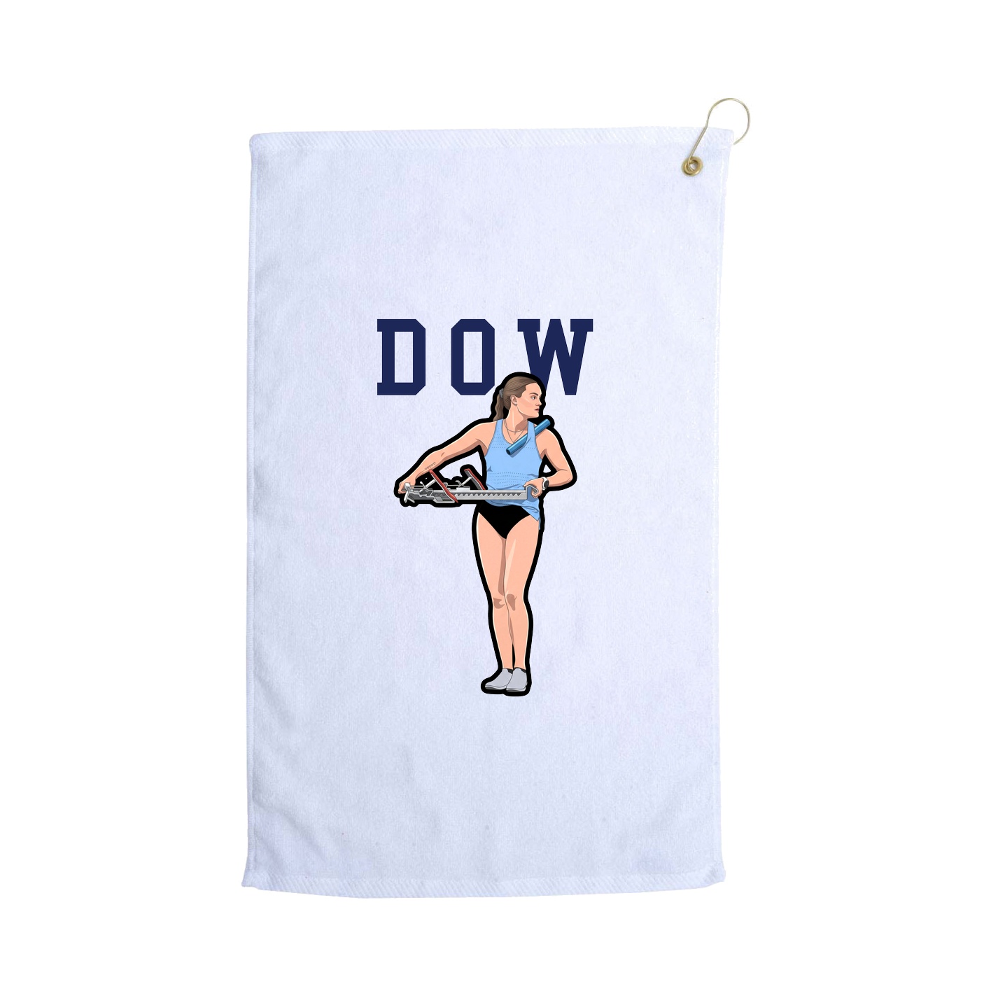 Golf Towel — Shirsey in White