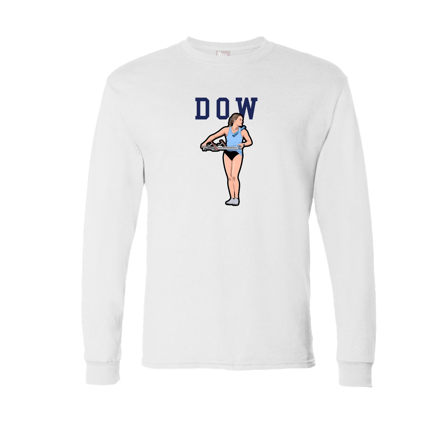Long Sleeve Tee — Shirsey in White