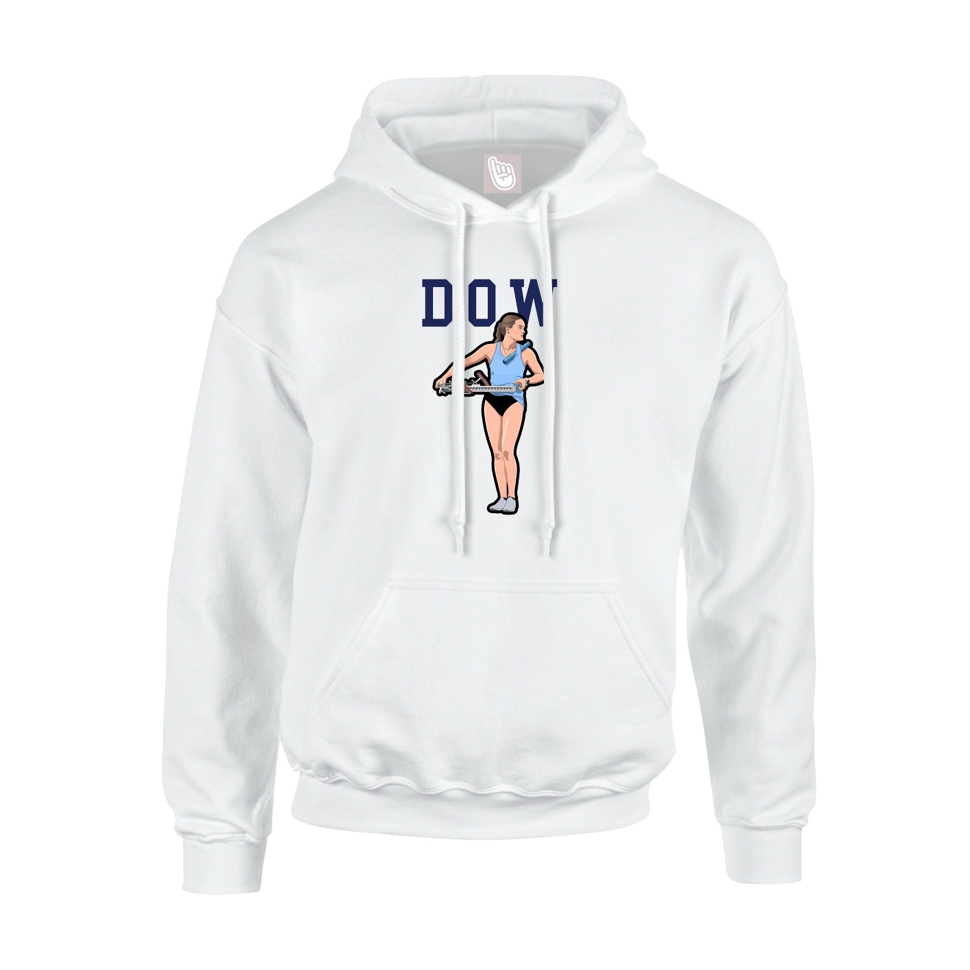 Youth Hoodie — Shirsey in White