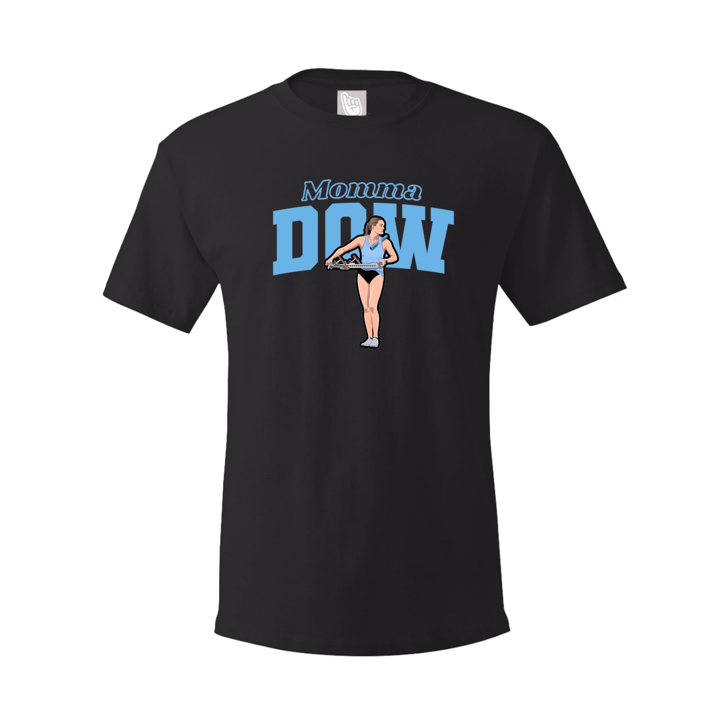 Youth Tee — Mothers Day Block in Black