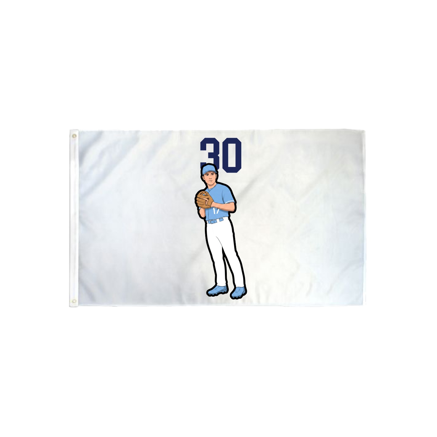 3x5 Flag — Number Top in Classic