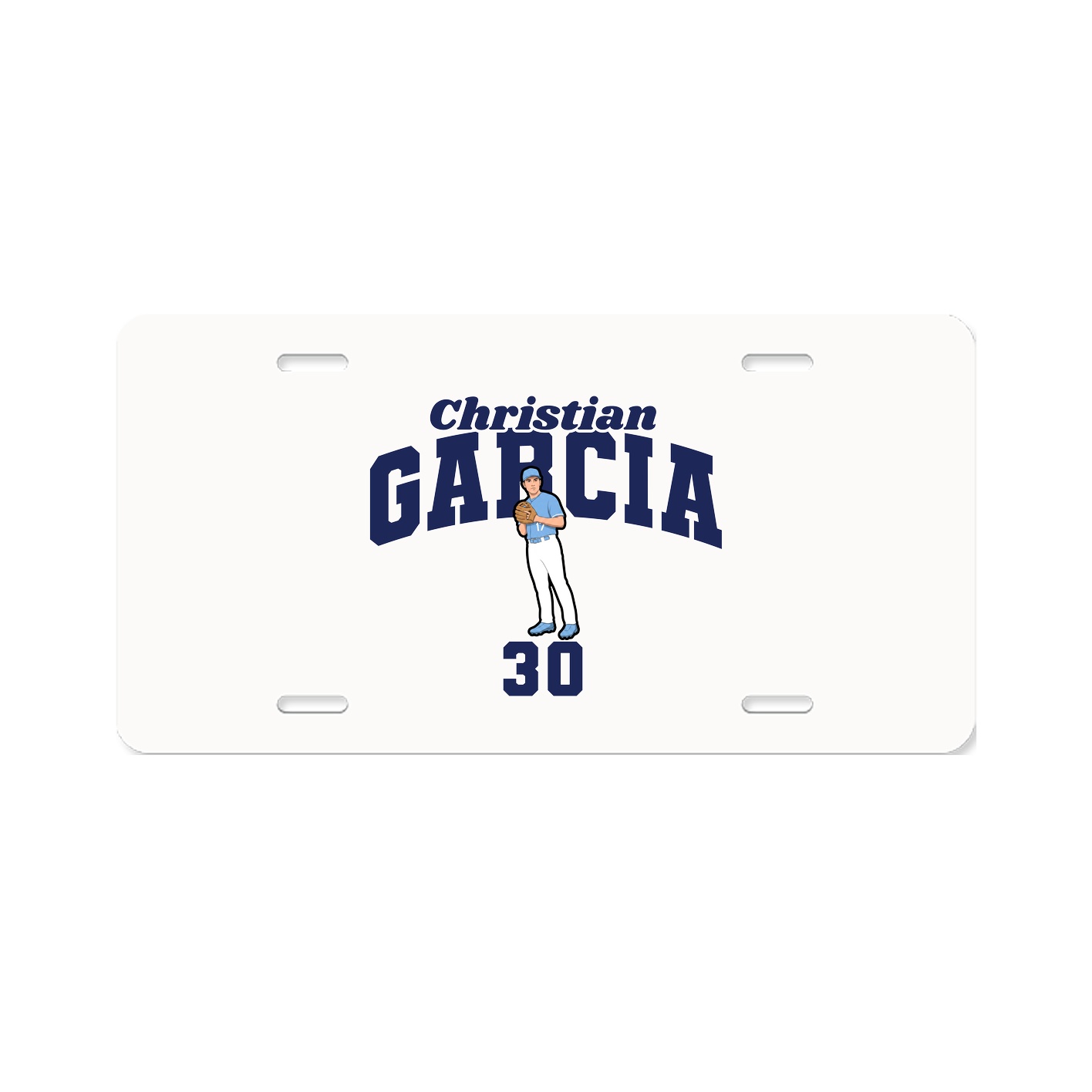 License Plate — Signature Arch in Classic