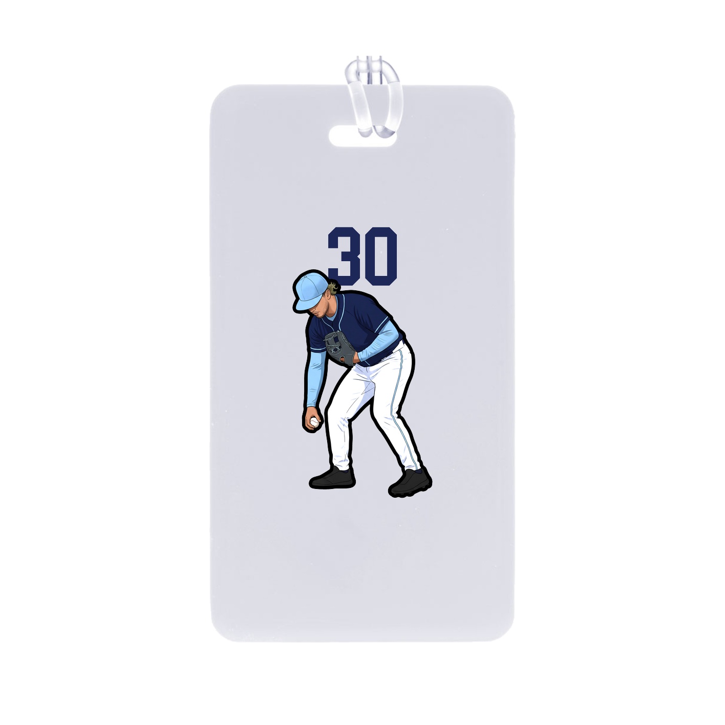 Bag Tag — Number Top in Classic