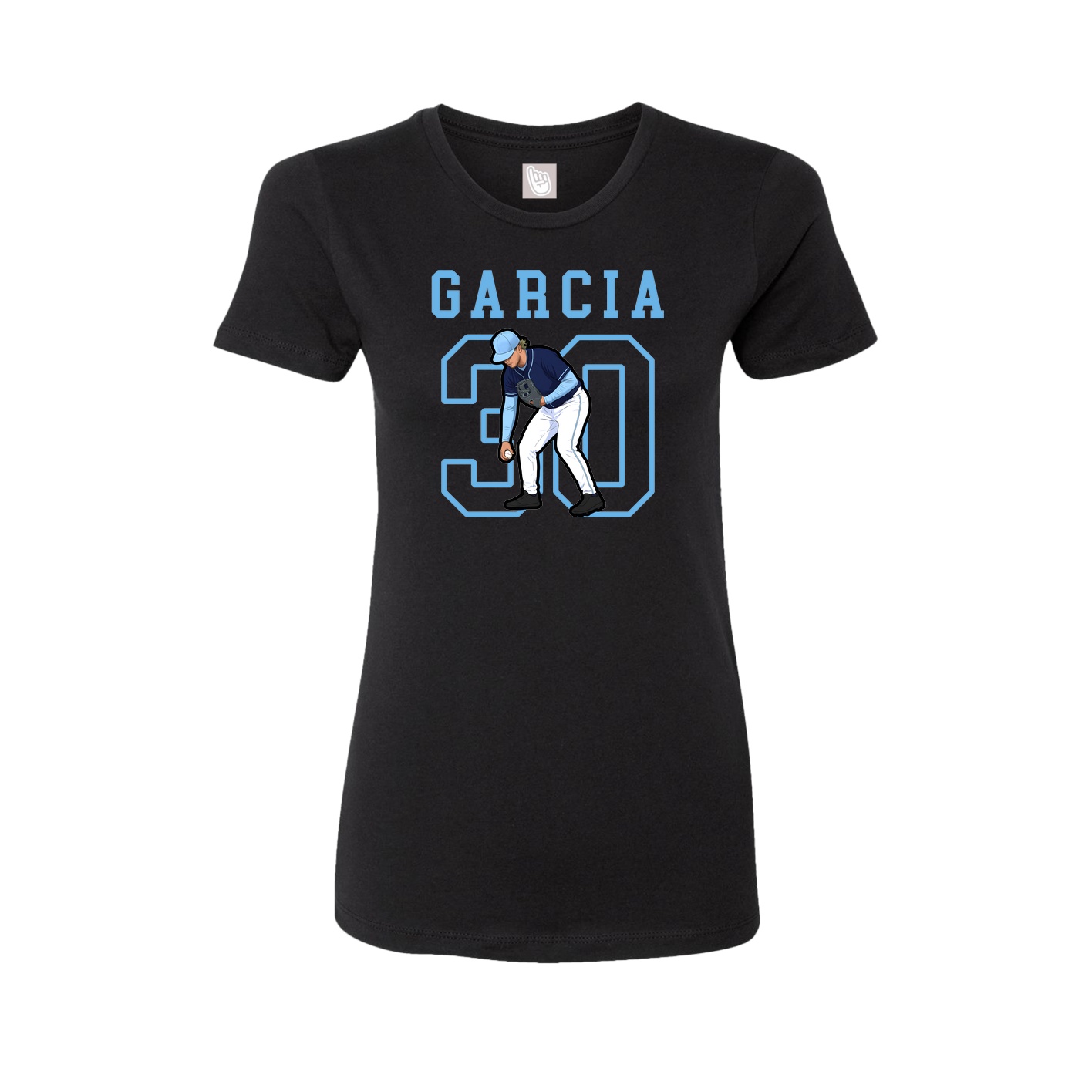 Fitted Women's Tee — Shirsey in Black