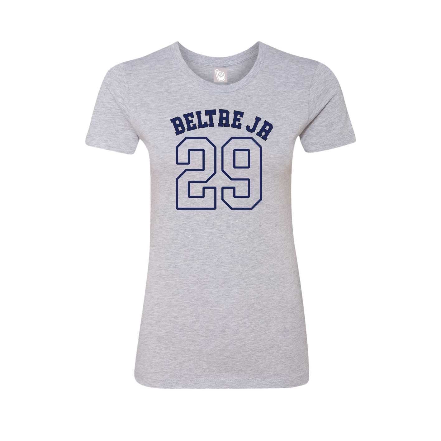 Fitted Women's Tee — Shirsey Arch in Grey