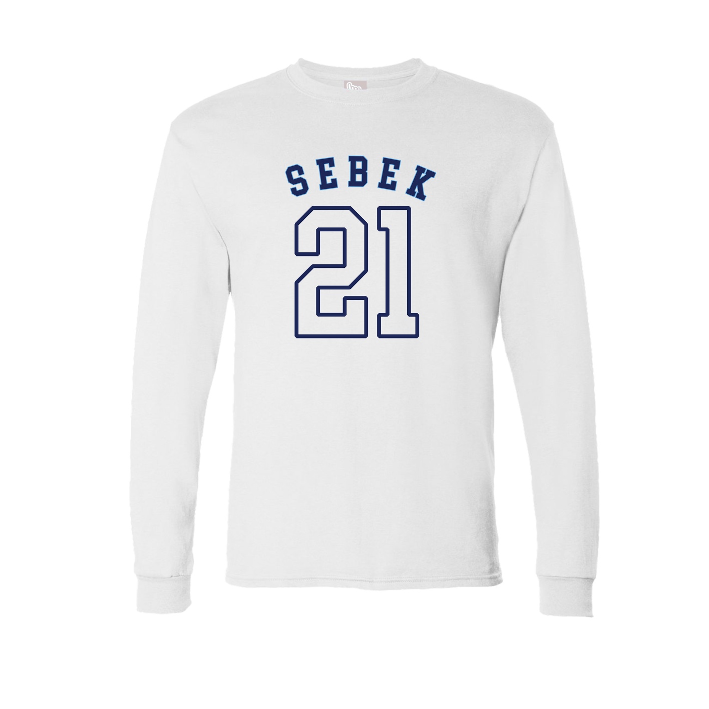 Long Sleeve Tee — Shirsey Arch in White