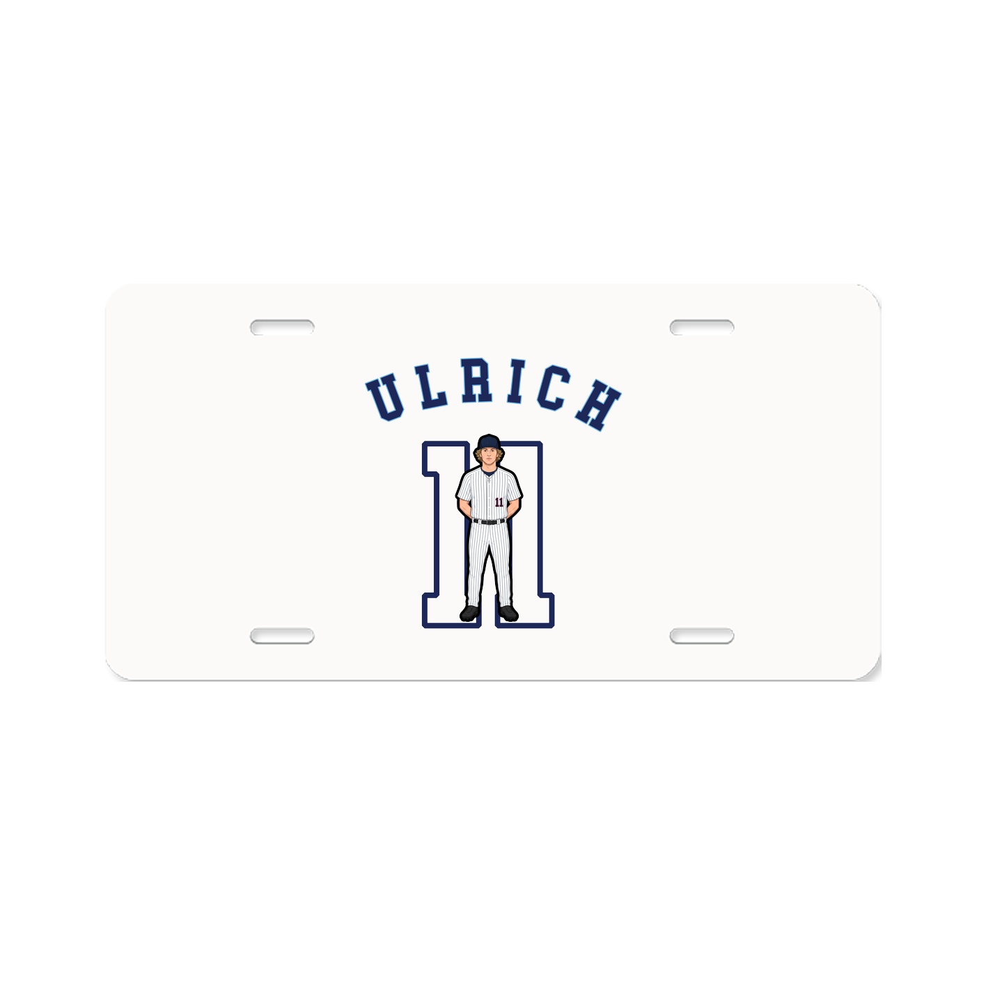 License Plate — Shirsey Arch in Classic