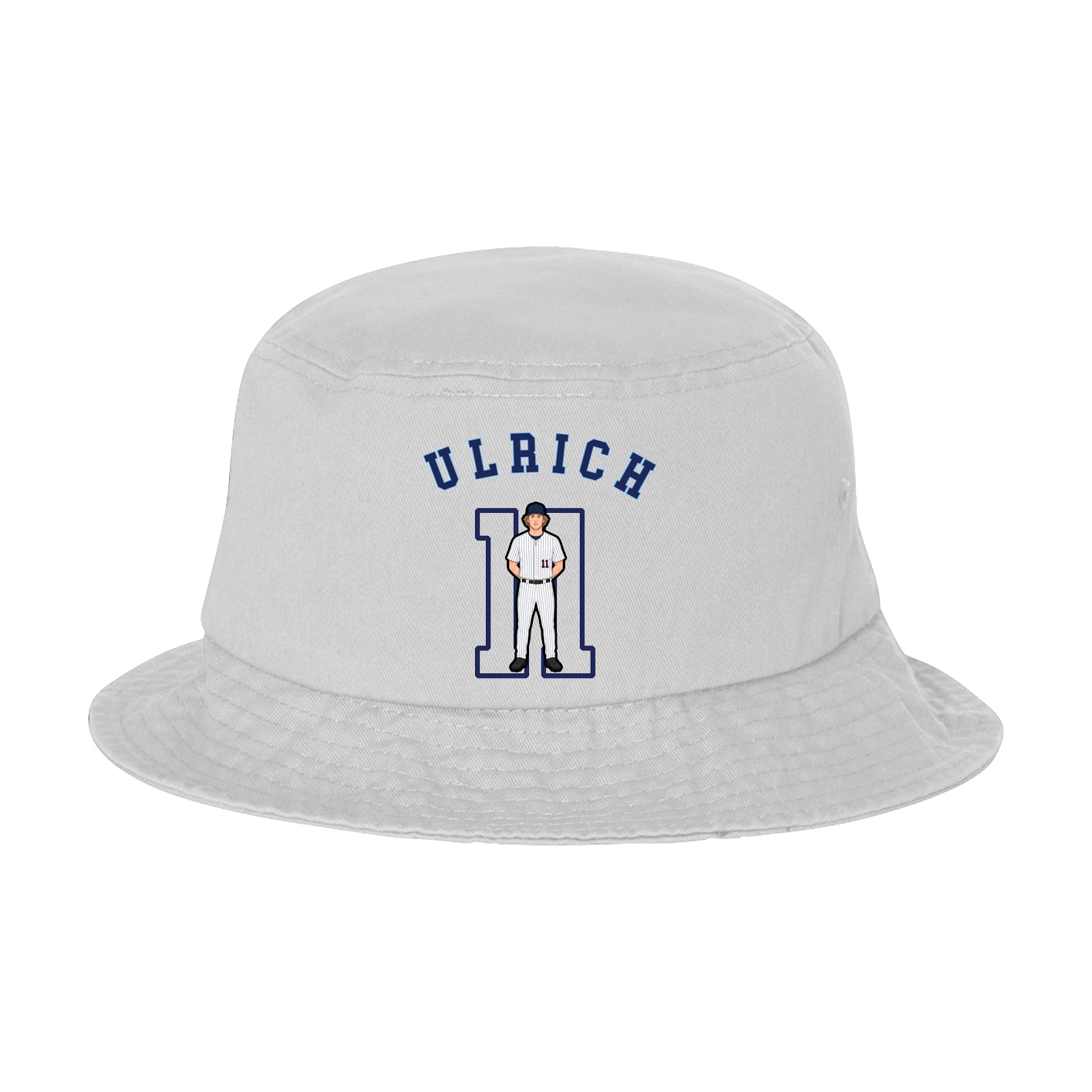 Bucket Cap — Shirsey Arch in White