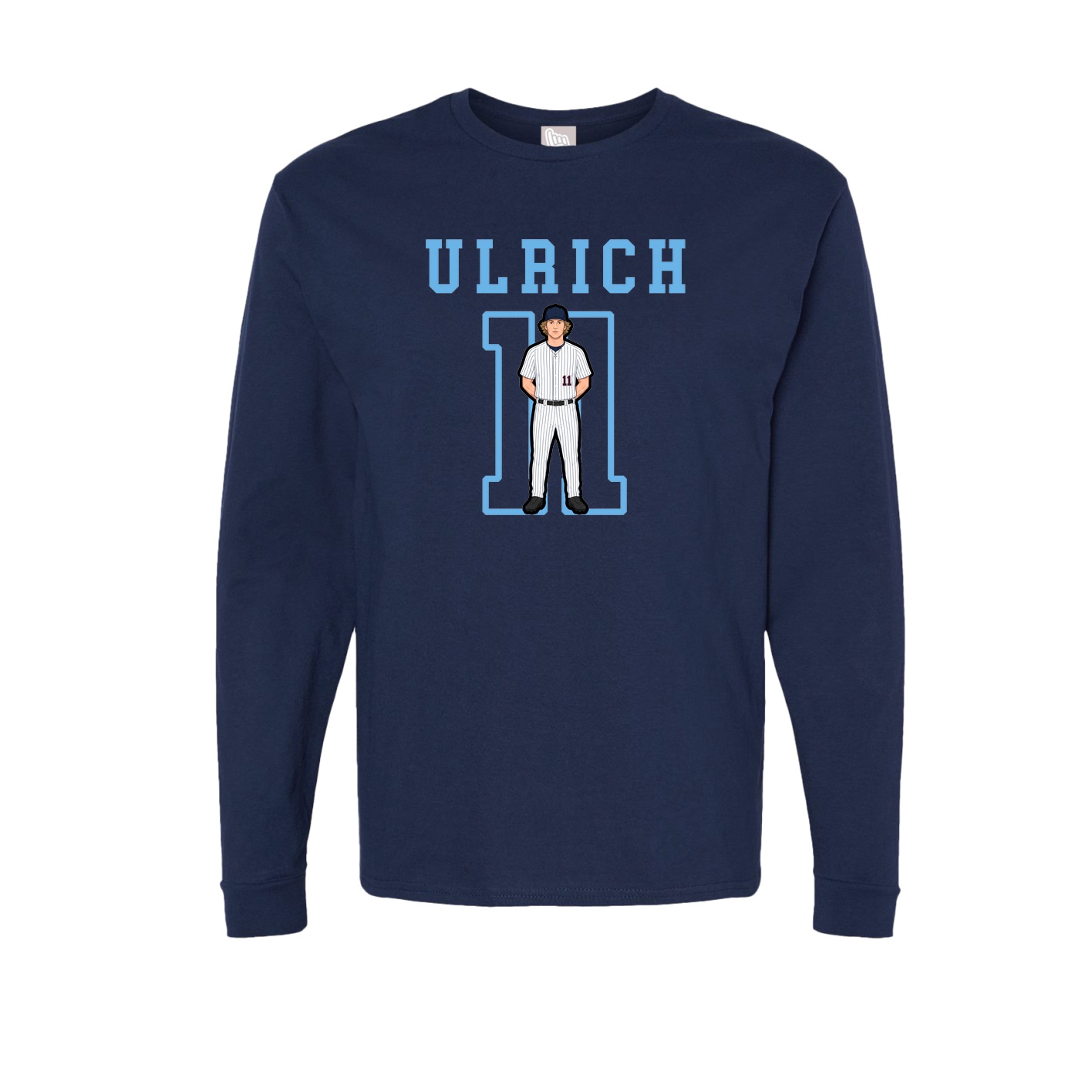 Long Sleeve Tee — Shirsey in Navy