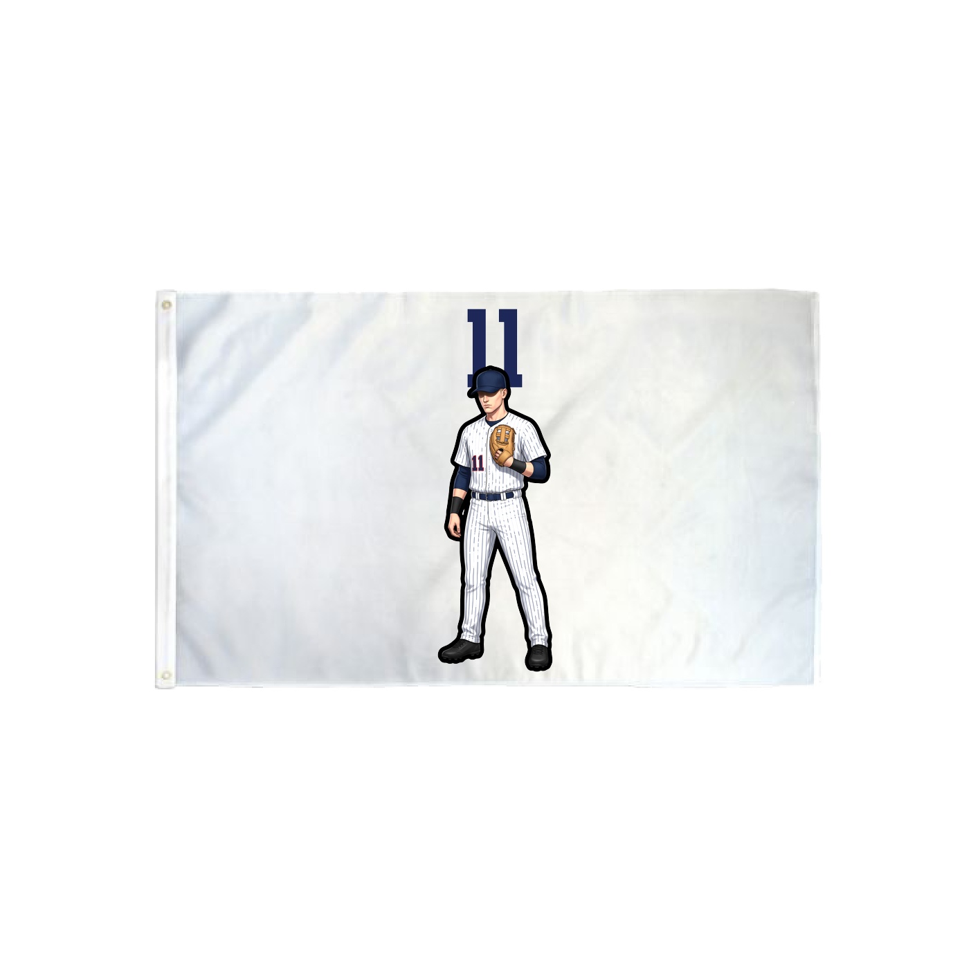 3x5 Flag — Number Top in Classic