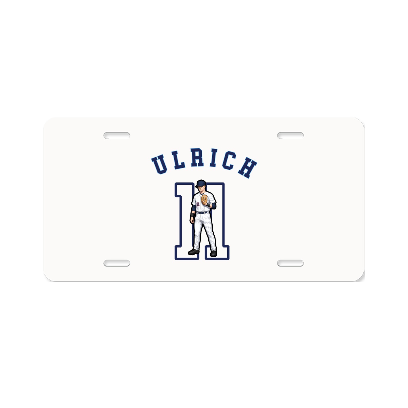 License Plate — Shirsey Arch in Classic