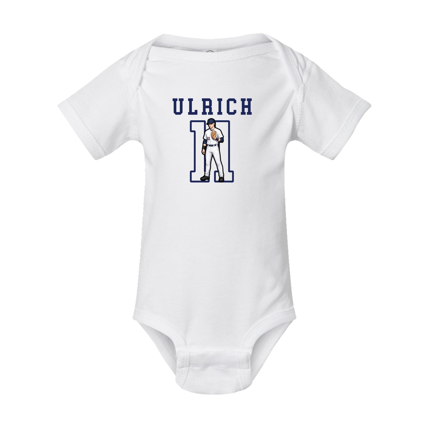 Baby Onesie — Shirsey in White