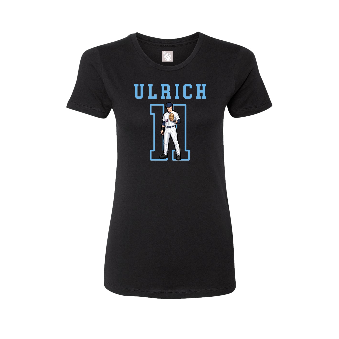 Fitted Women's Tee — Shirsey in Black