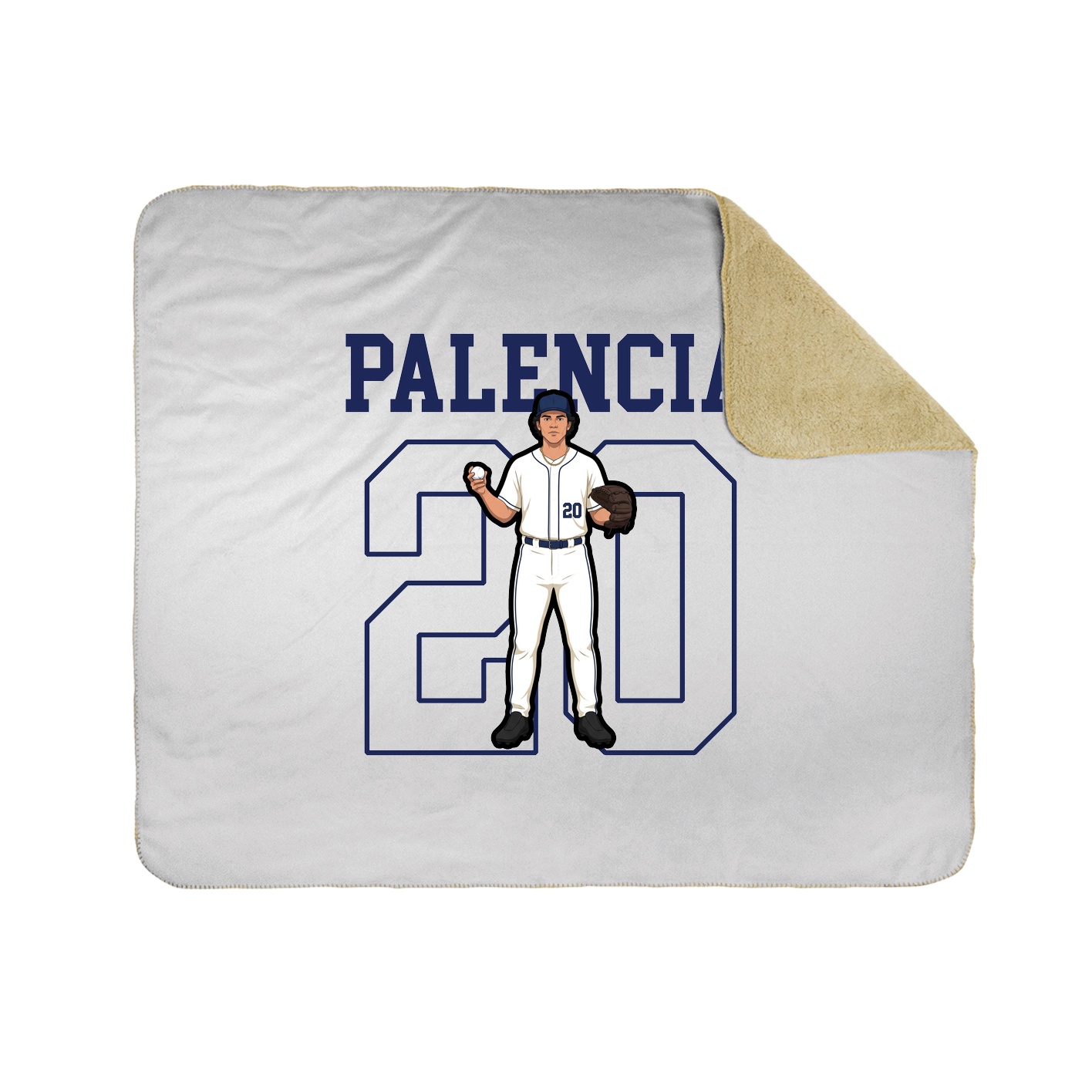 50x60 Sherpa Lined Throw Blanket