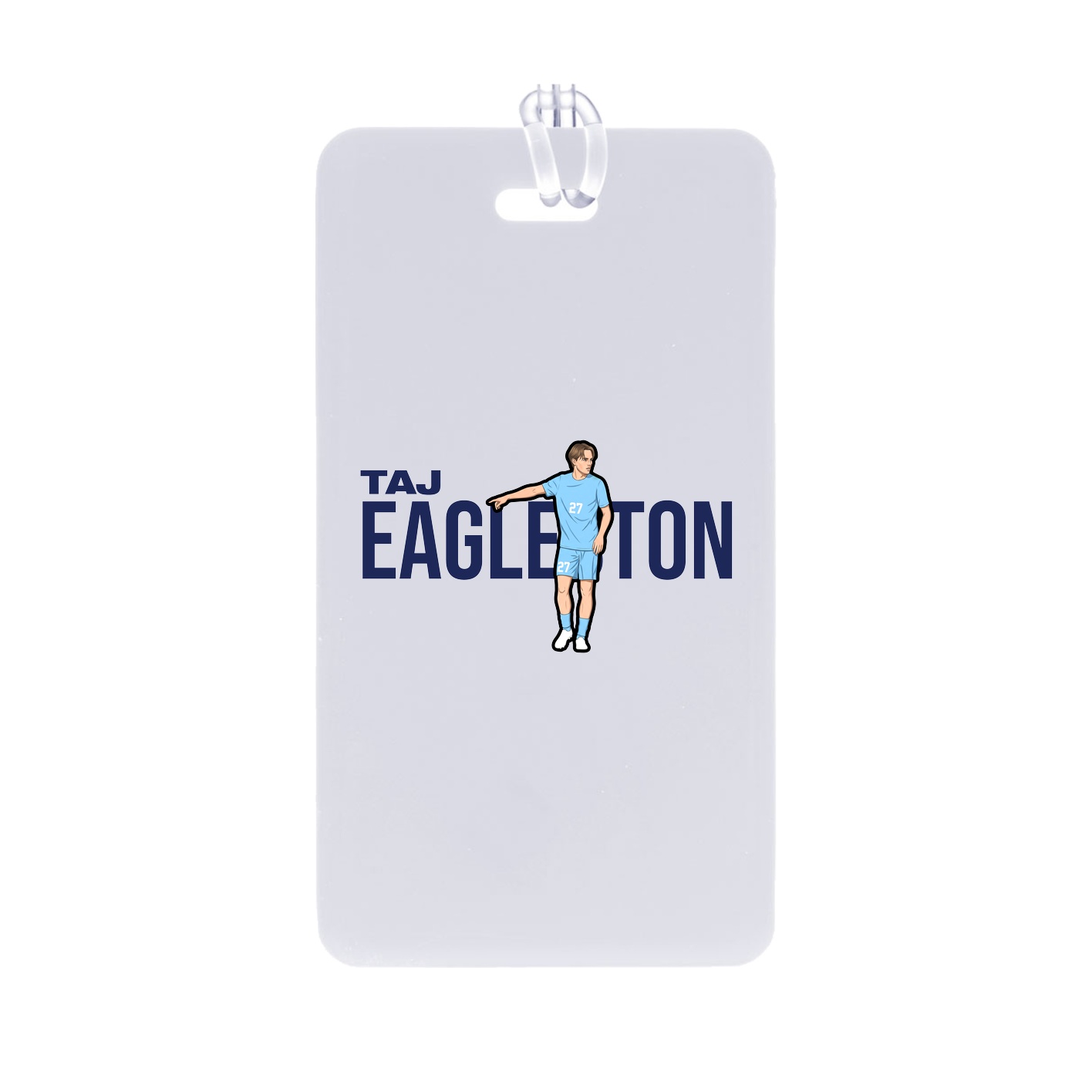 Bag Tag — Player Name in Classic
