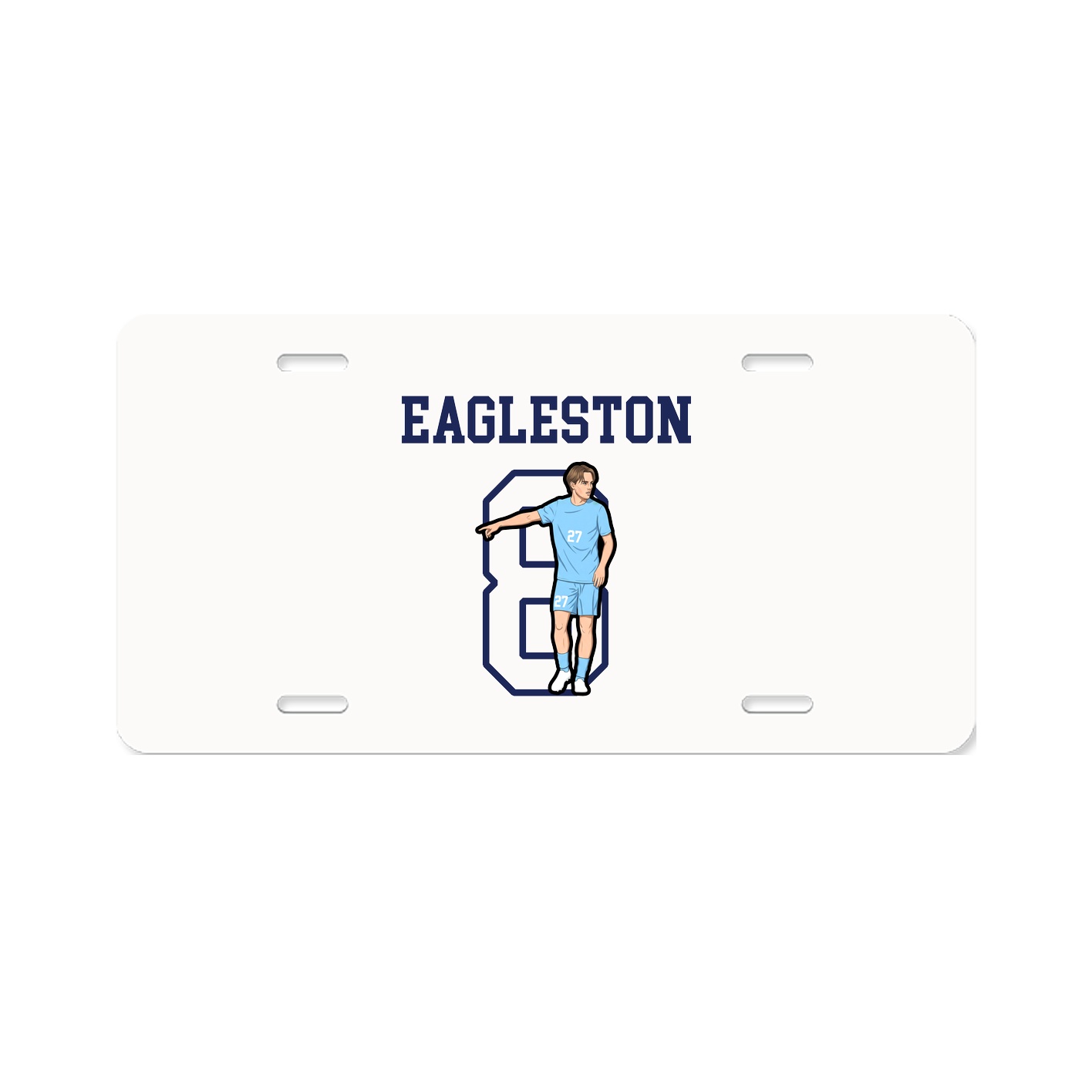 License Plate — Shirsey in Classic